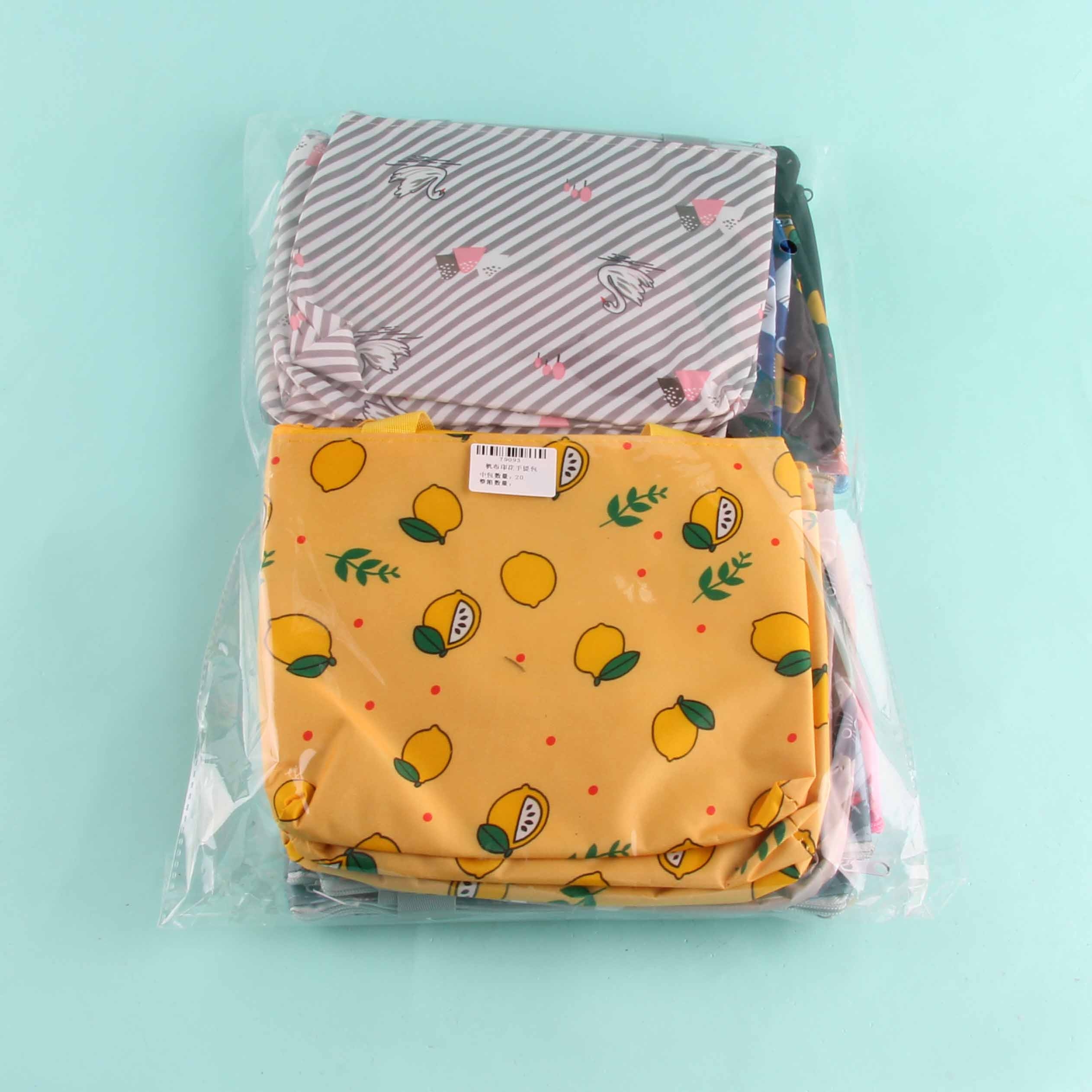 Bolso de Mano Impreso En Lienzo 3