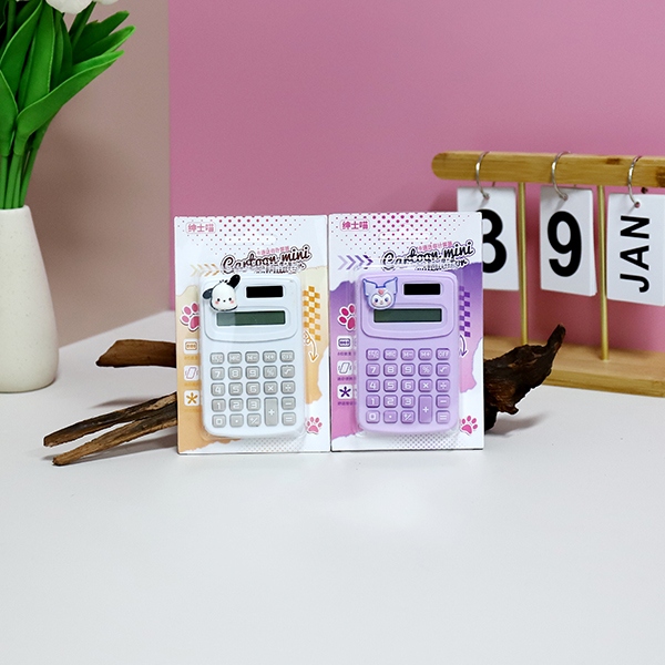 Mini Calculadora-con Muñeca (Color Mezclado) 5