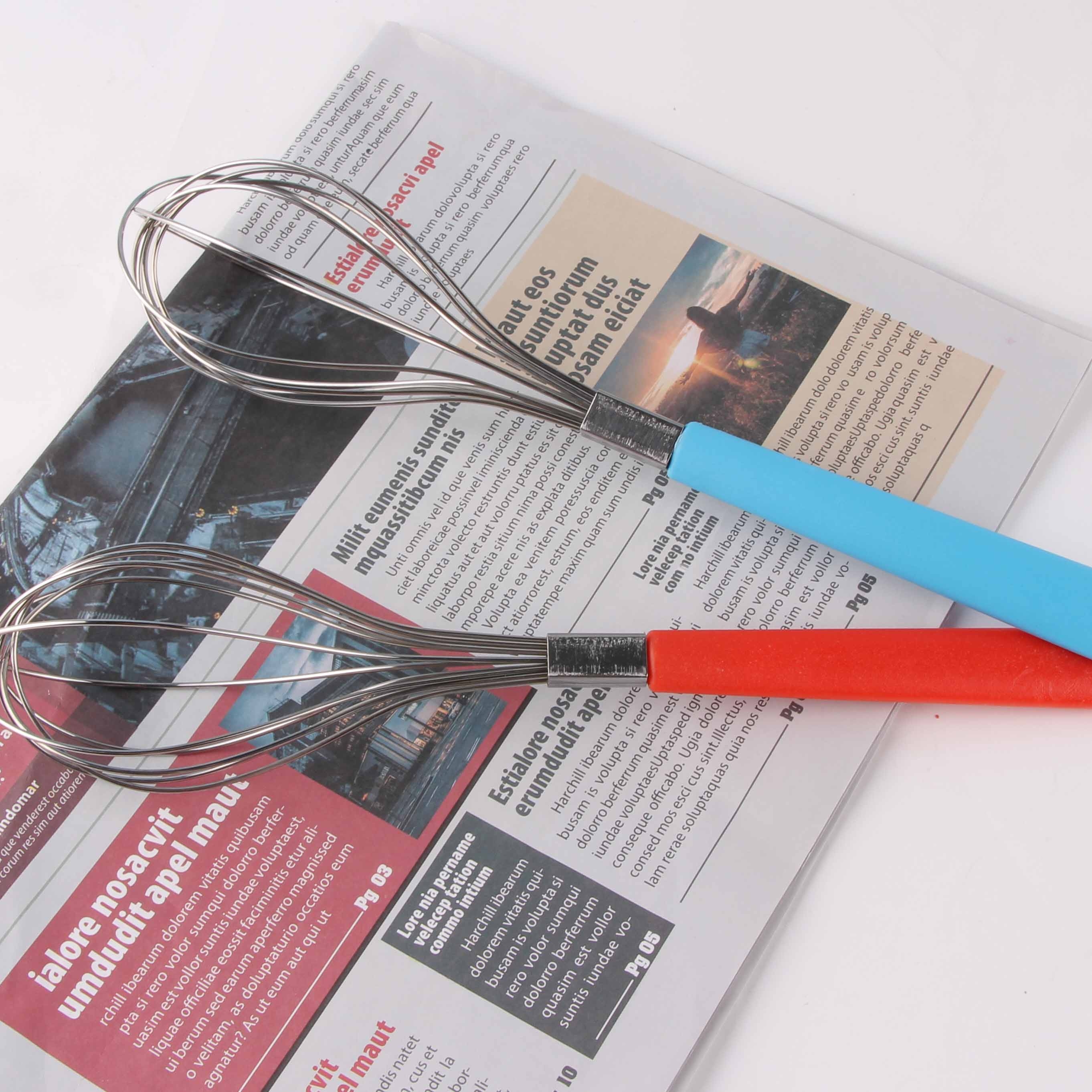 Color Plástico Mango Eléctrico Whisk (500 Piezas) 3