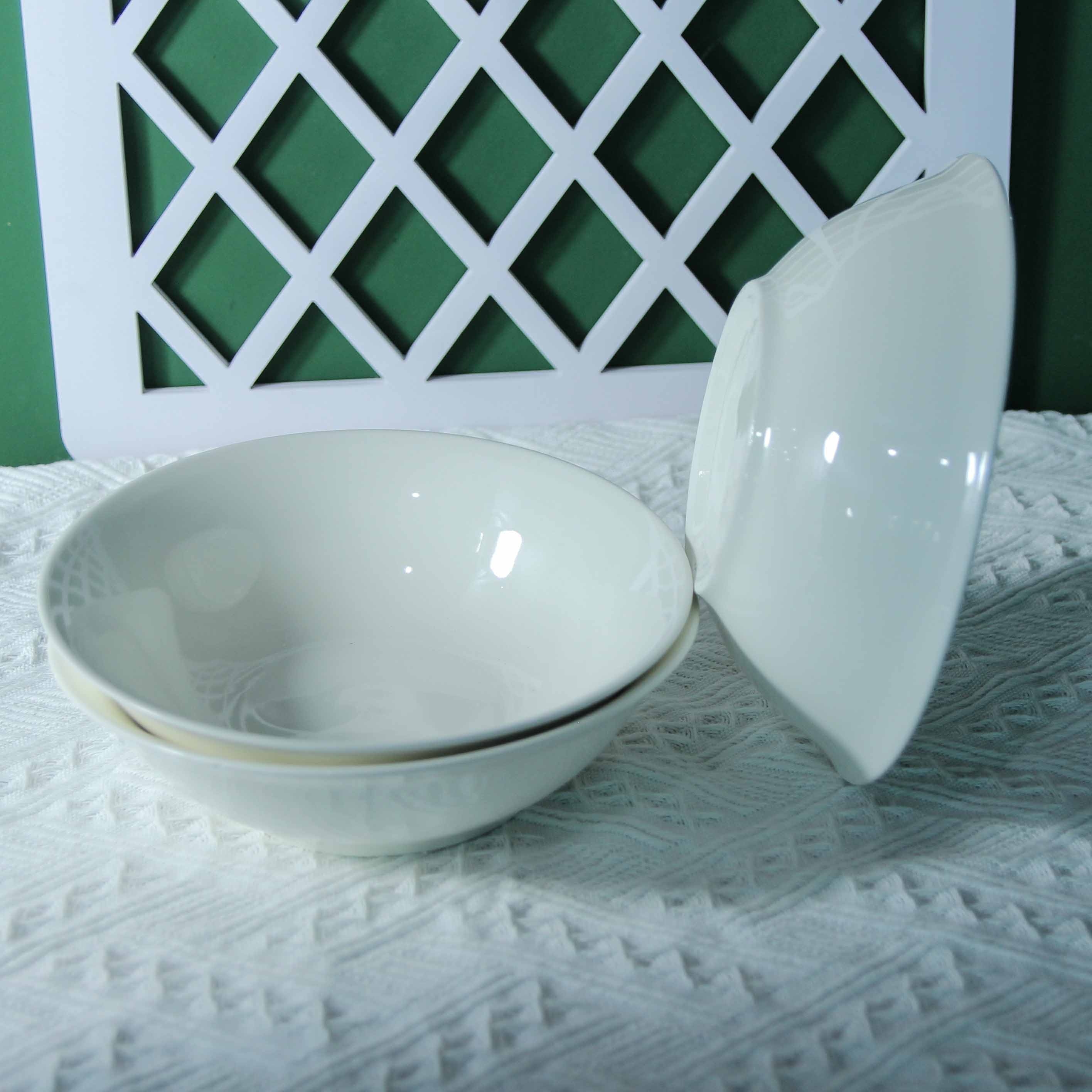 Mingxin 8-inch Bowl (White) 2