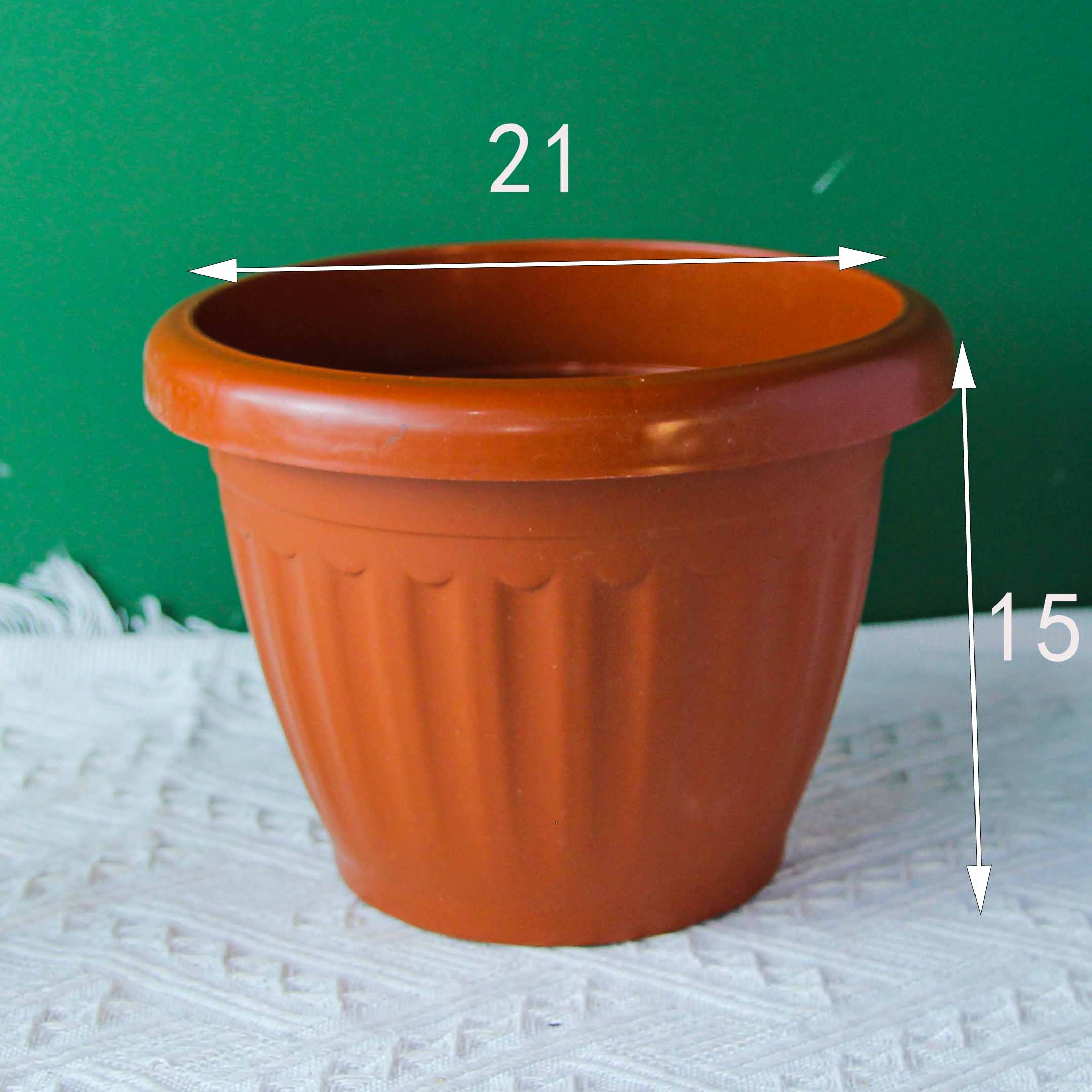5-220 Pot de Flores Redondas Colorida 4