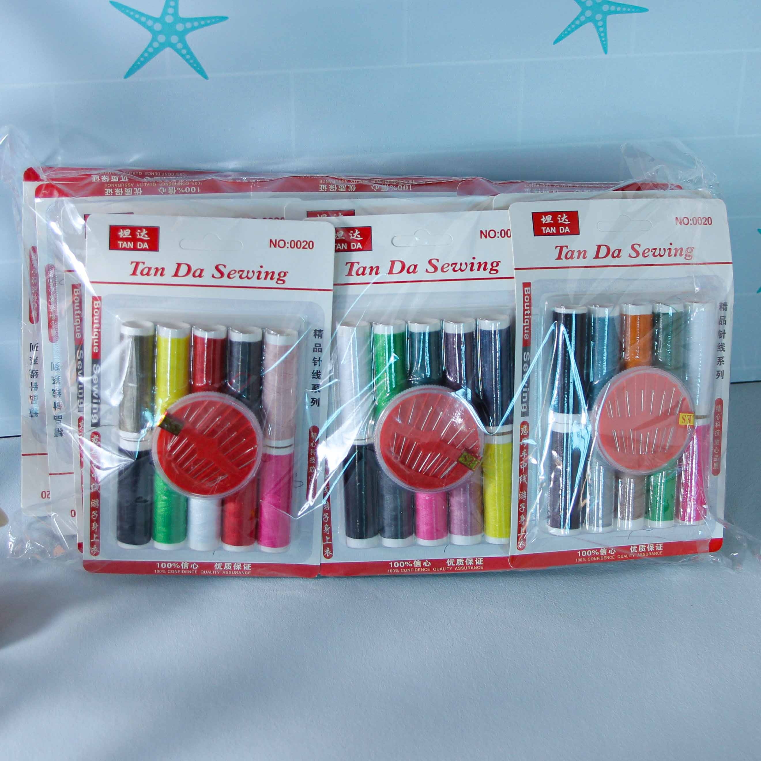 Thread de 10 Colores Tanda + Aguja (0021) 5