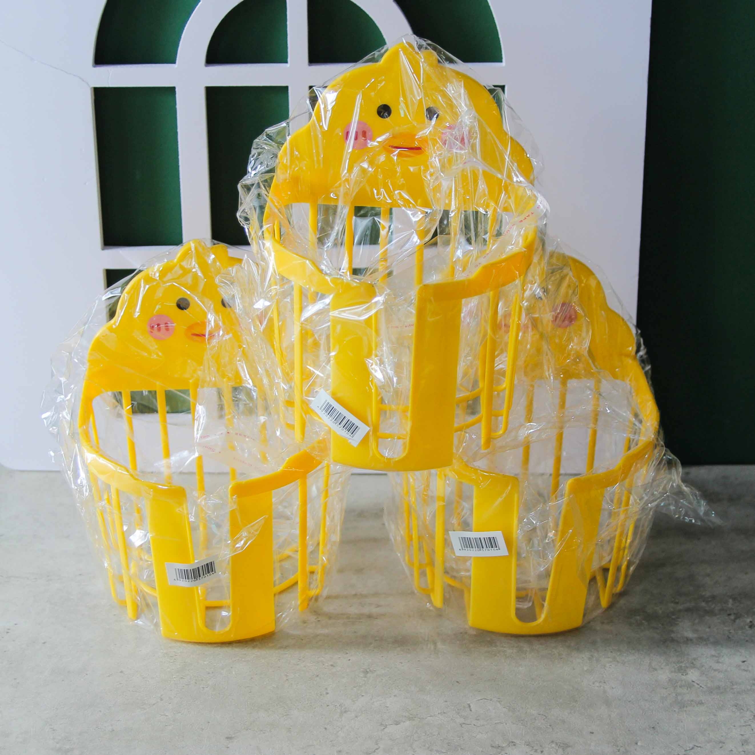 0576 Little Yellow Duck Paper Basket (Round) 4