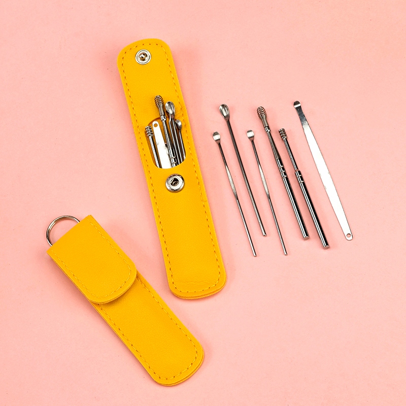 Case Ear Picks Six-piece SET