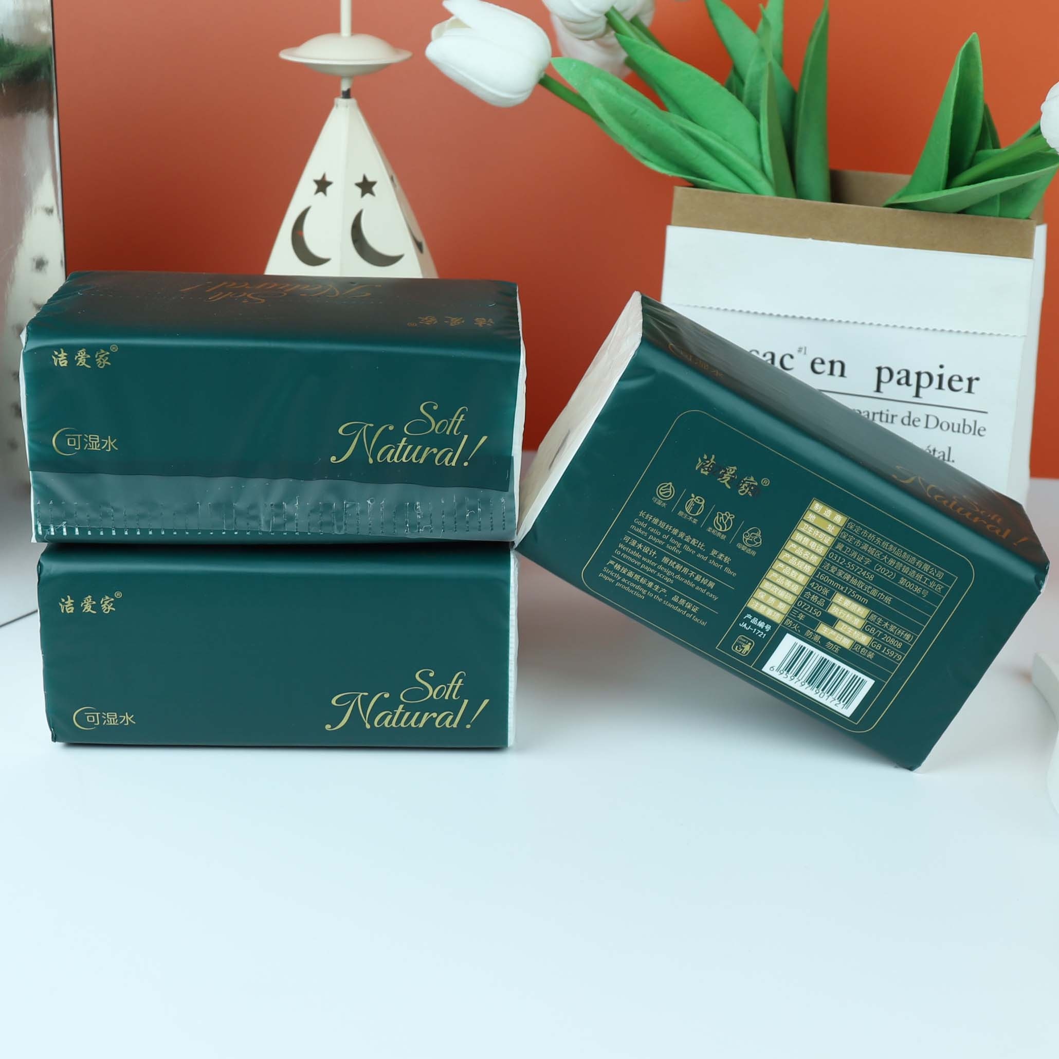 Jieaijia Pull-out Facial Tissue 3