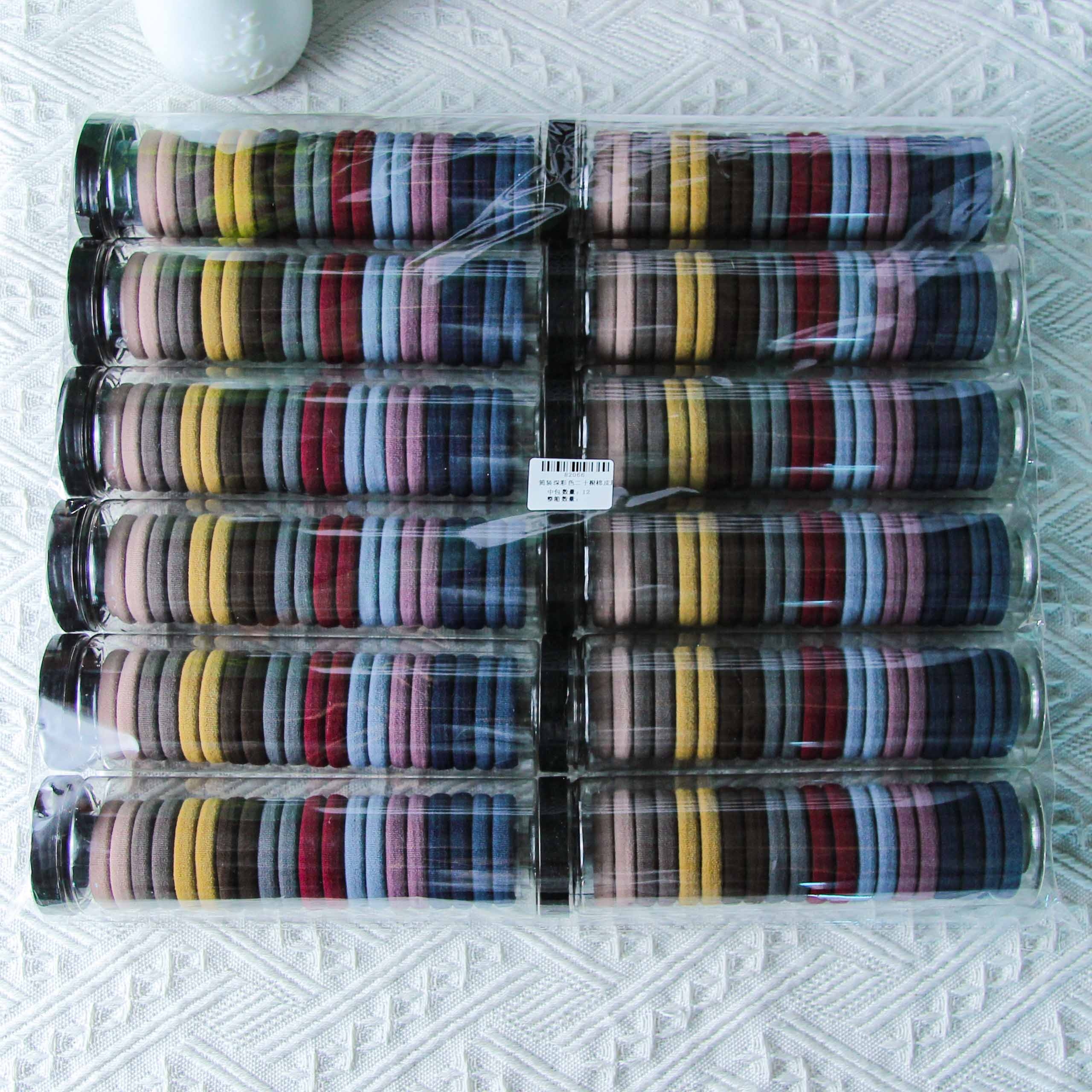 Veinte Azulejos de Pelo de Algodón de Color Profundo 4