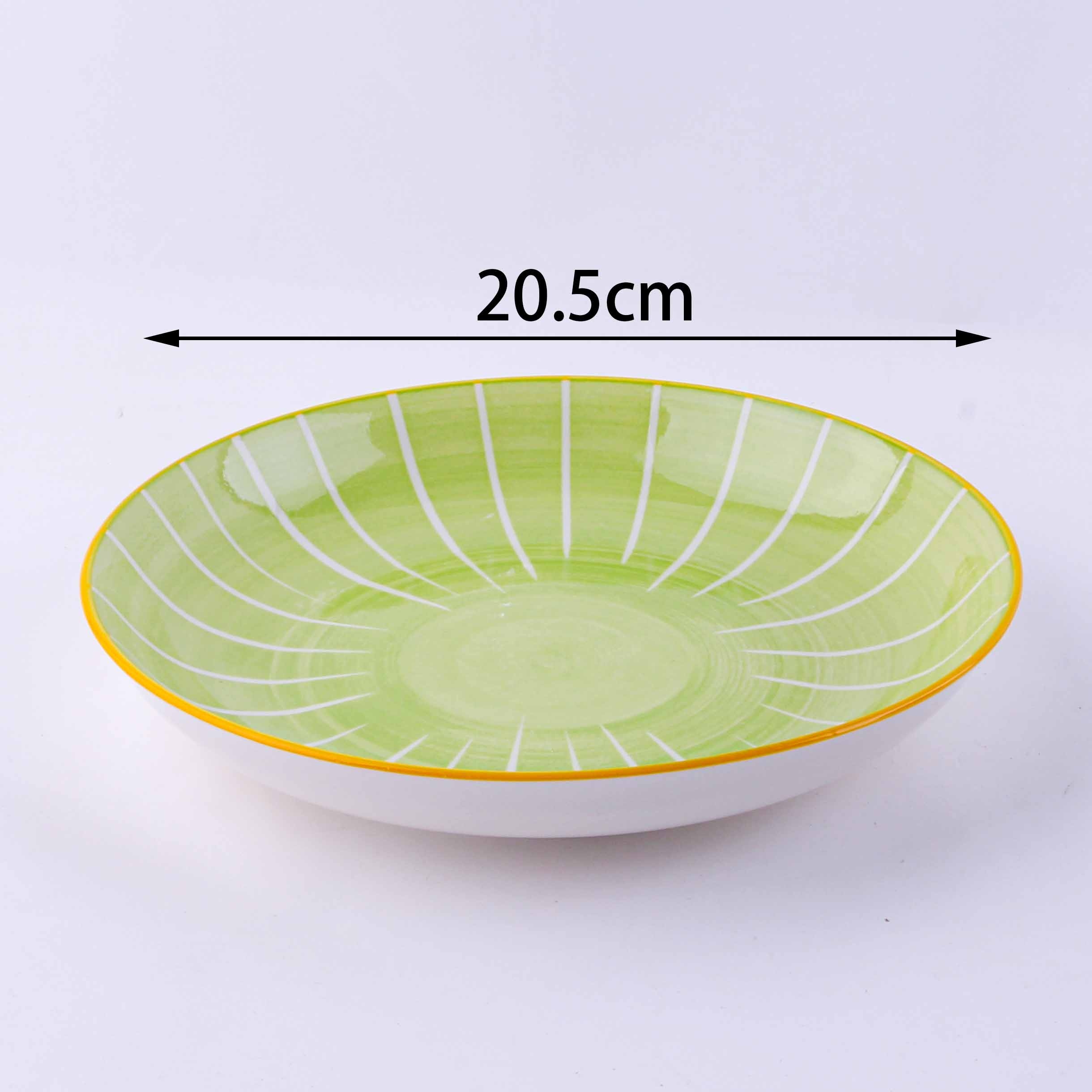 Nuevo Hueso China 8,3 Pulgadas de Placa de Frutas (Sangmo) 4