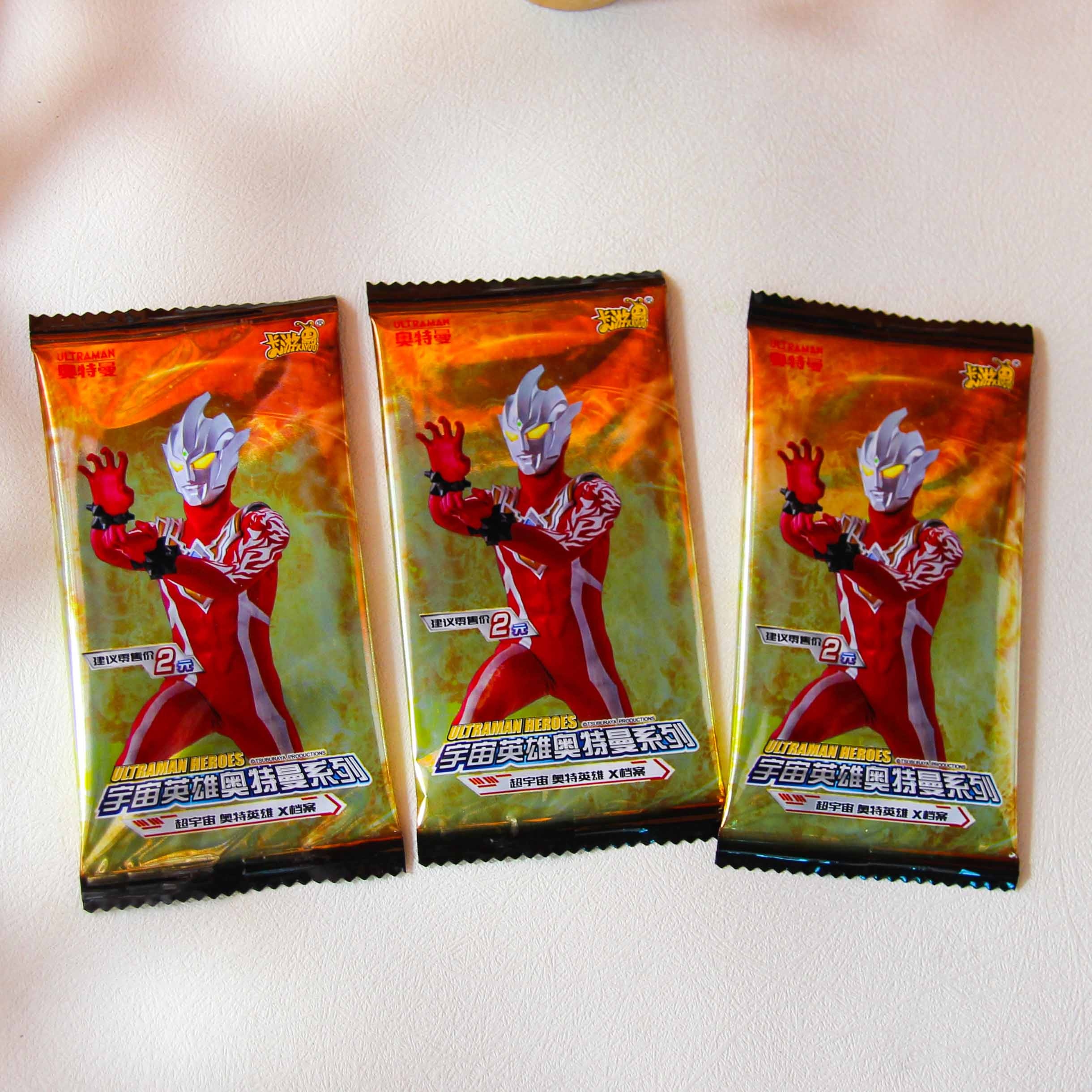 Tarjeta de Juego Genuine 2 Yuan Ultraman Card 2