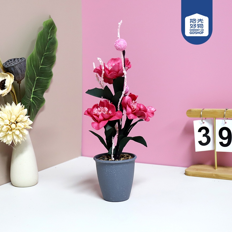 J4865 Flor de Simulación Bonsai (Color Mezclado)