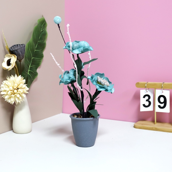 J4865 Flor de Simulación Bonsai (Color Mezclado) 4
