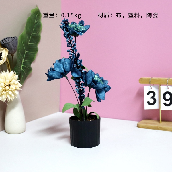 J3867 Flor de Simulación Bonsai (Color Mezclado) 3