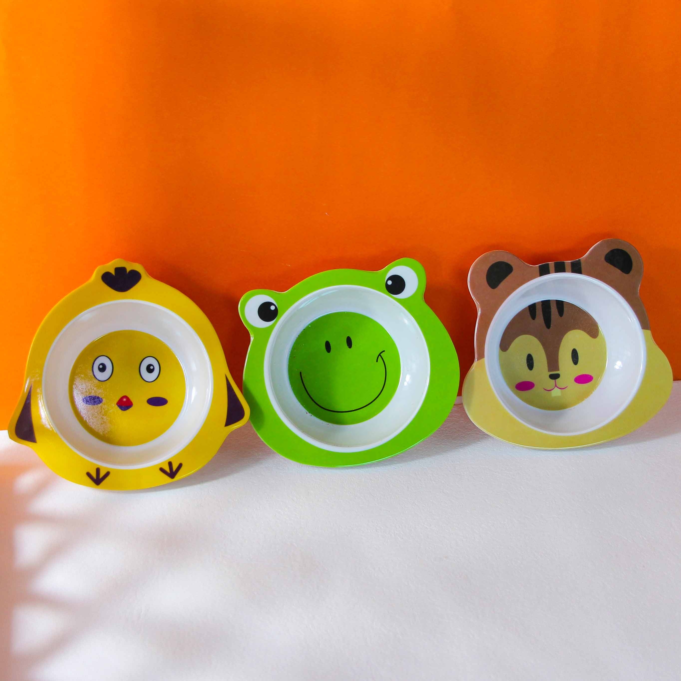 Tazón de Cerámica de Porcelana Para Niños de Cartoon (Patrón de Bordes)
