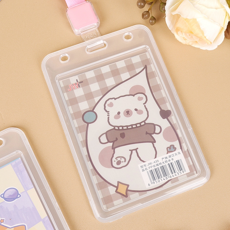 JW435 Cartoon Crystal Buckle Bolsa de Tarjeta Grande (Random) 4