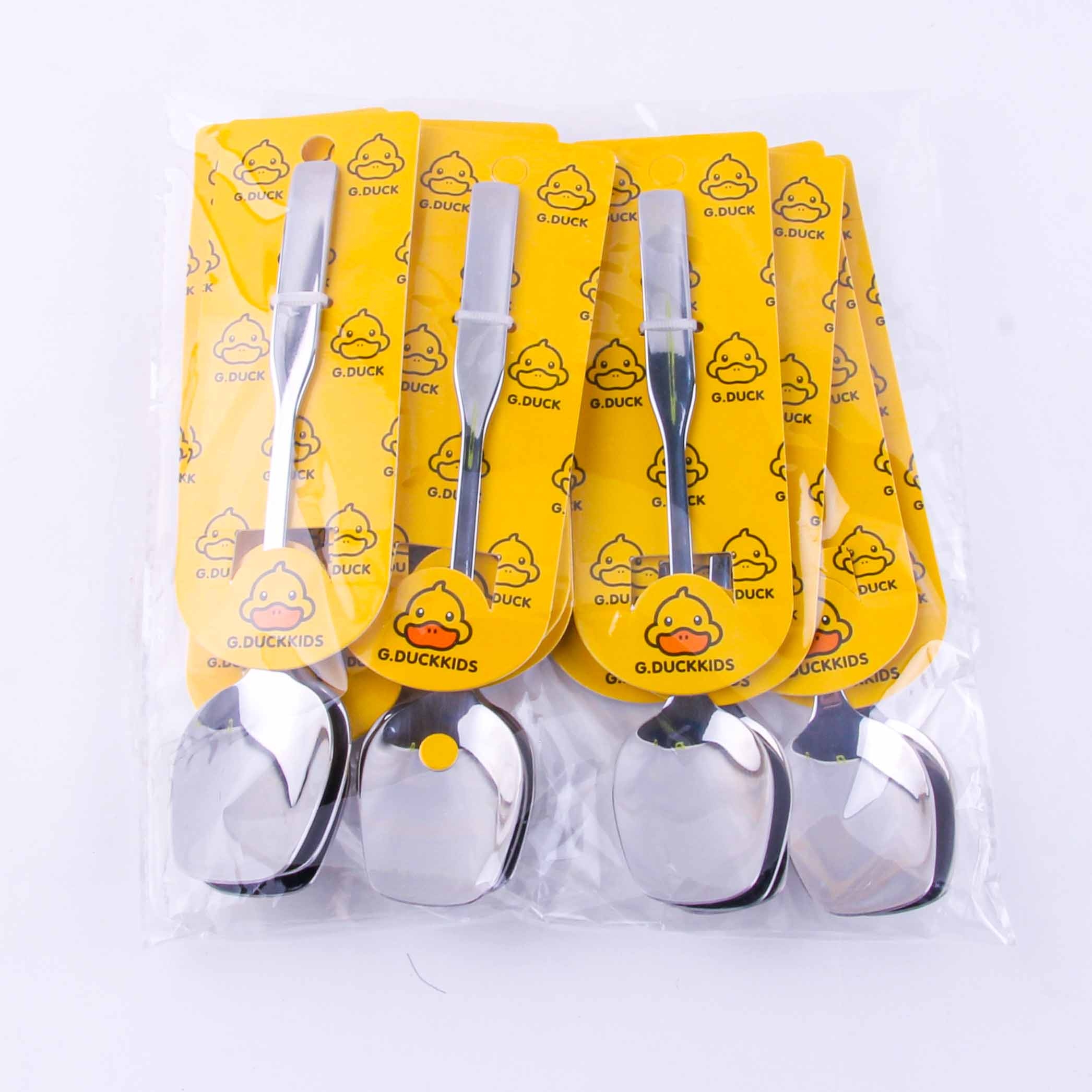 SL02 Little Yellow Duck Double-sided Square Spoon 4