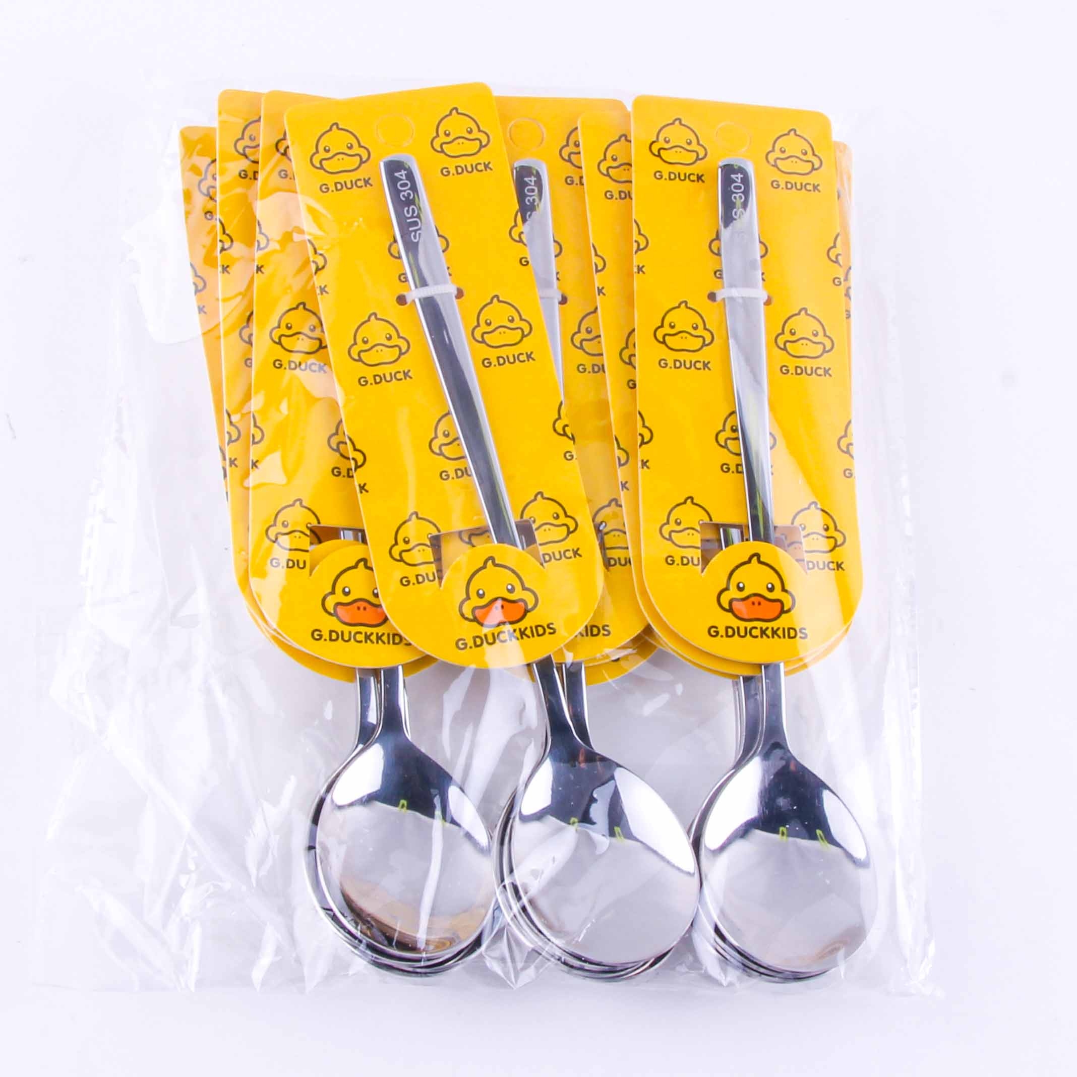 H01 Little Yellow Duck Korean-style Spoon 4