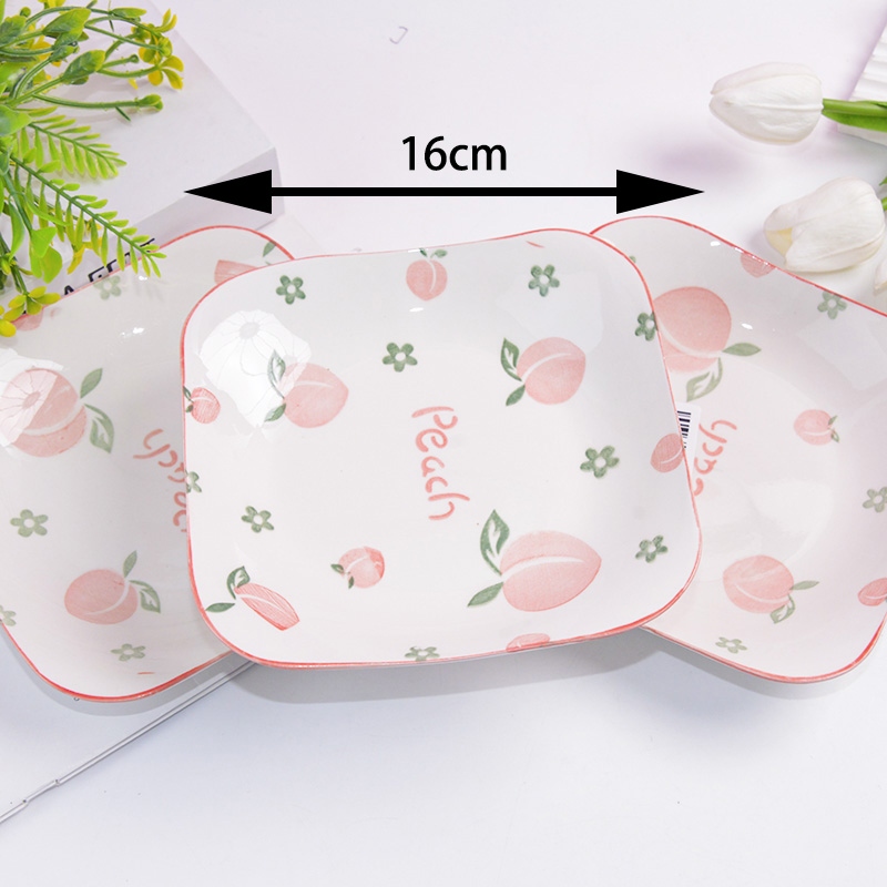 Nuevo Hueso China 8 Pulgadas Ruyi Pan (Peach, Calificado) 4