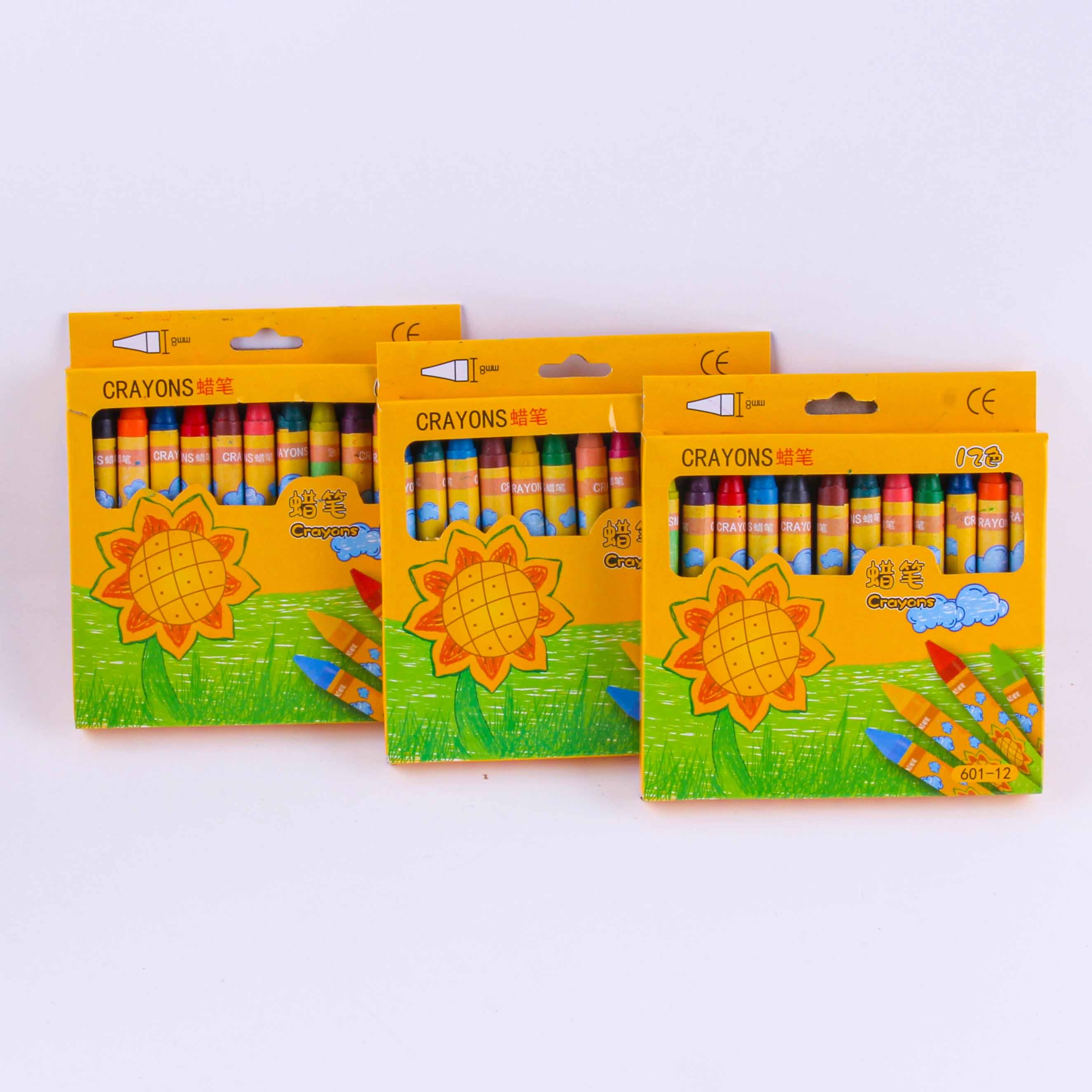 601-12 Color Crayons 3