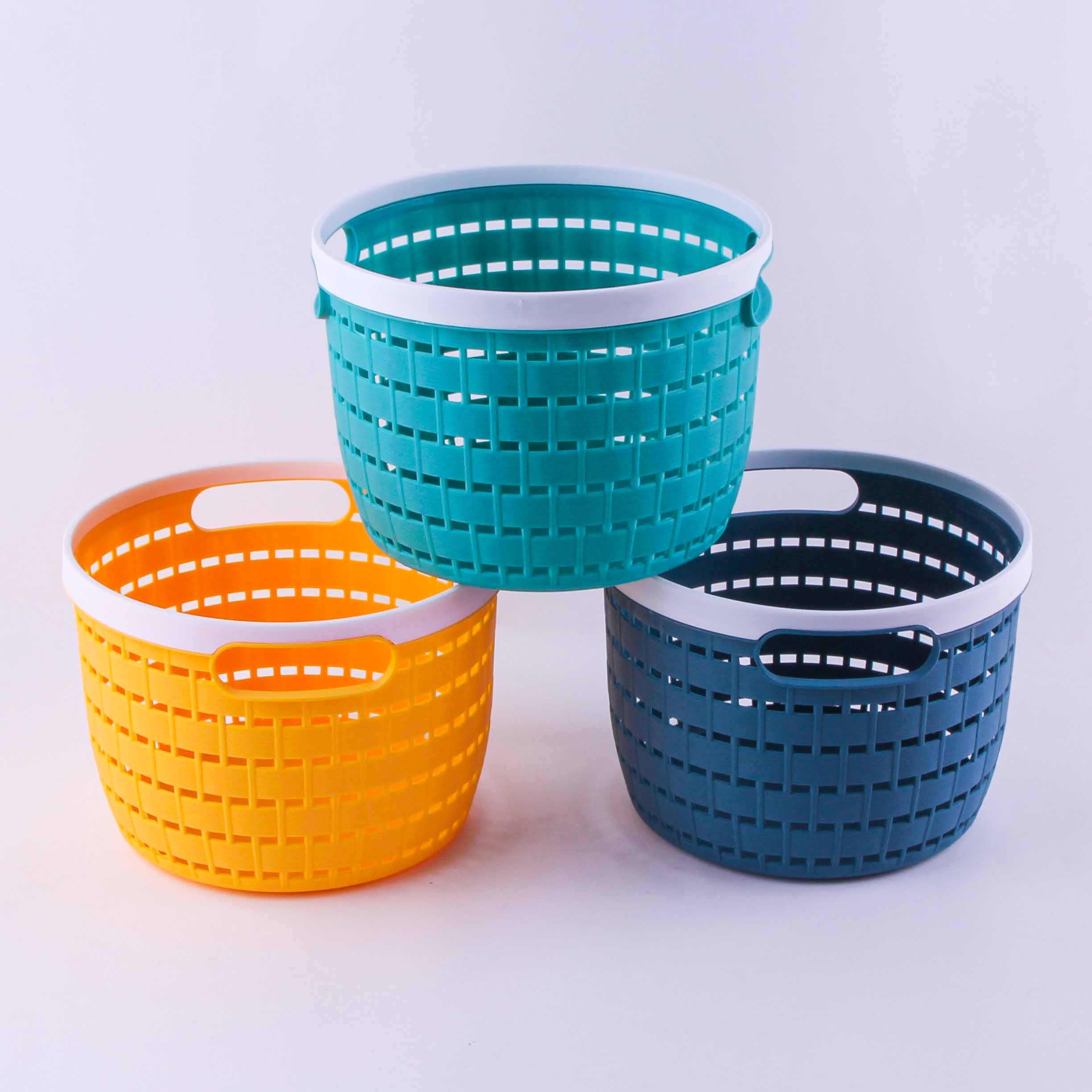 8300 Rattan Round Storage Cesta