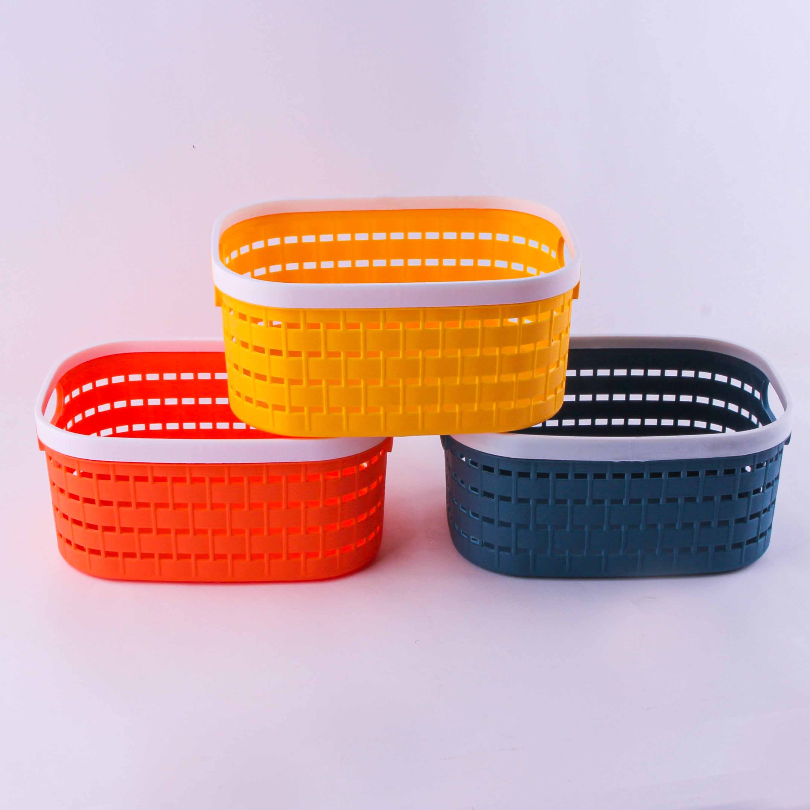 8301 Cesta de Almacenamiento Cuadrado de Rattan