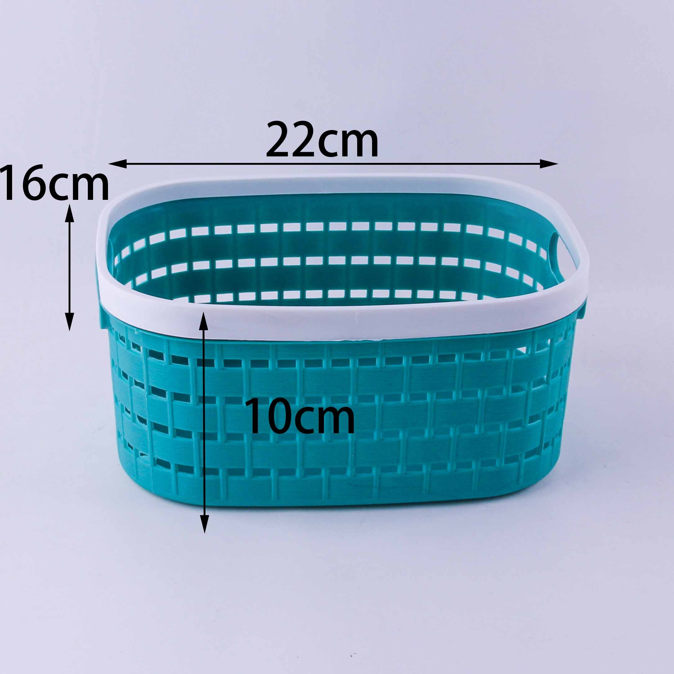 8301 Cesta de Almacenamiento Cuadrado de Rattan 4