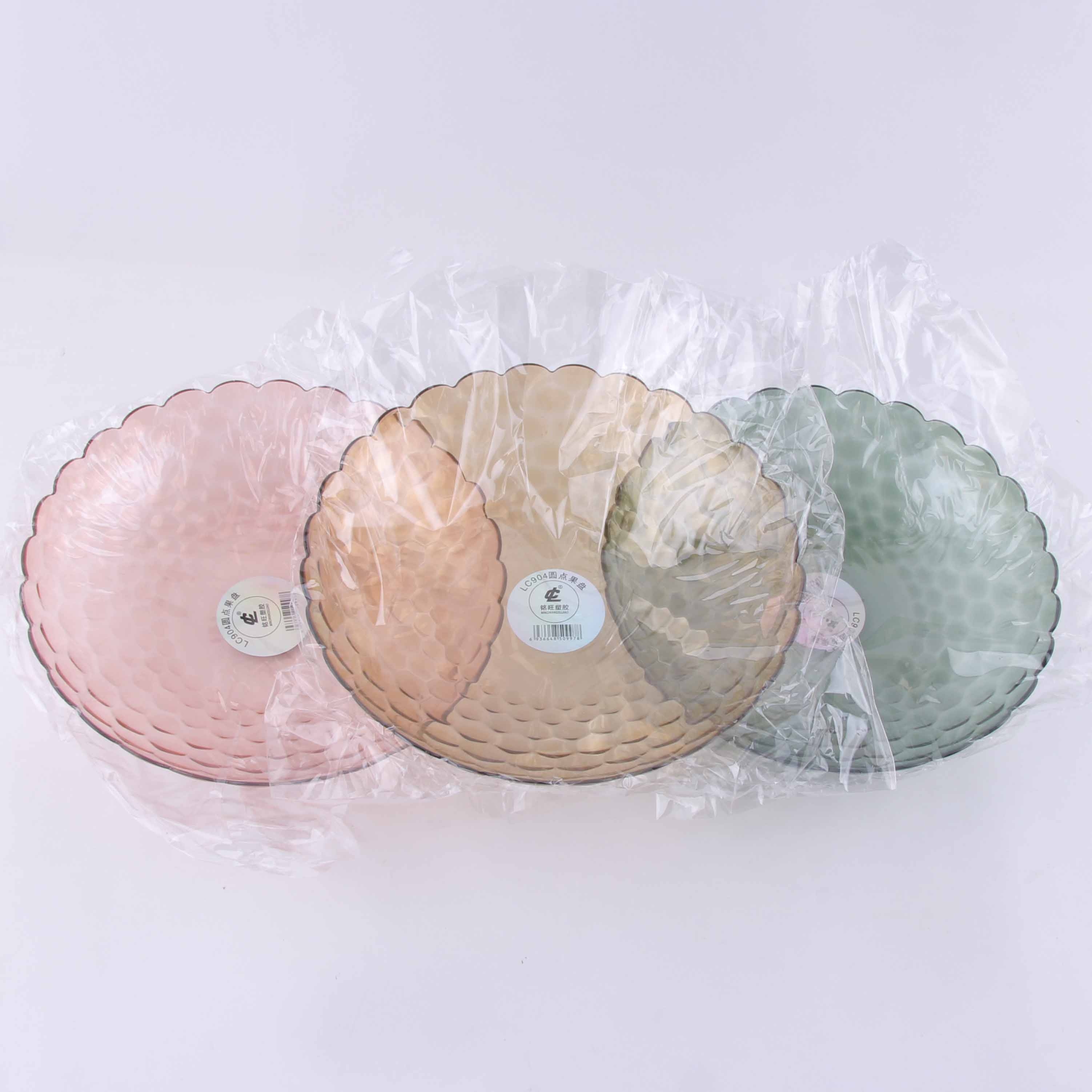 LC904 Round Dot Fruit Plate 2