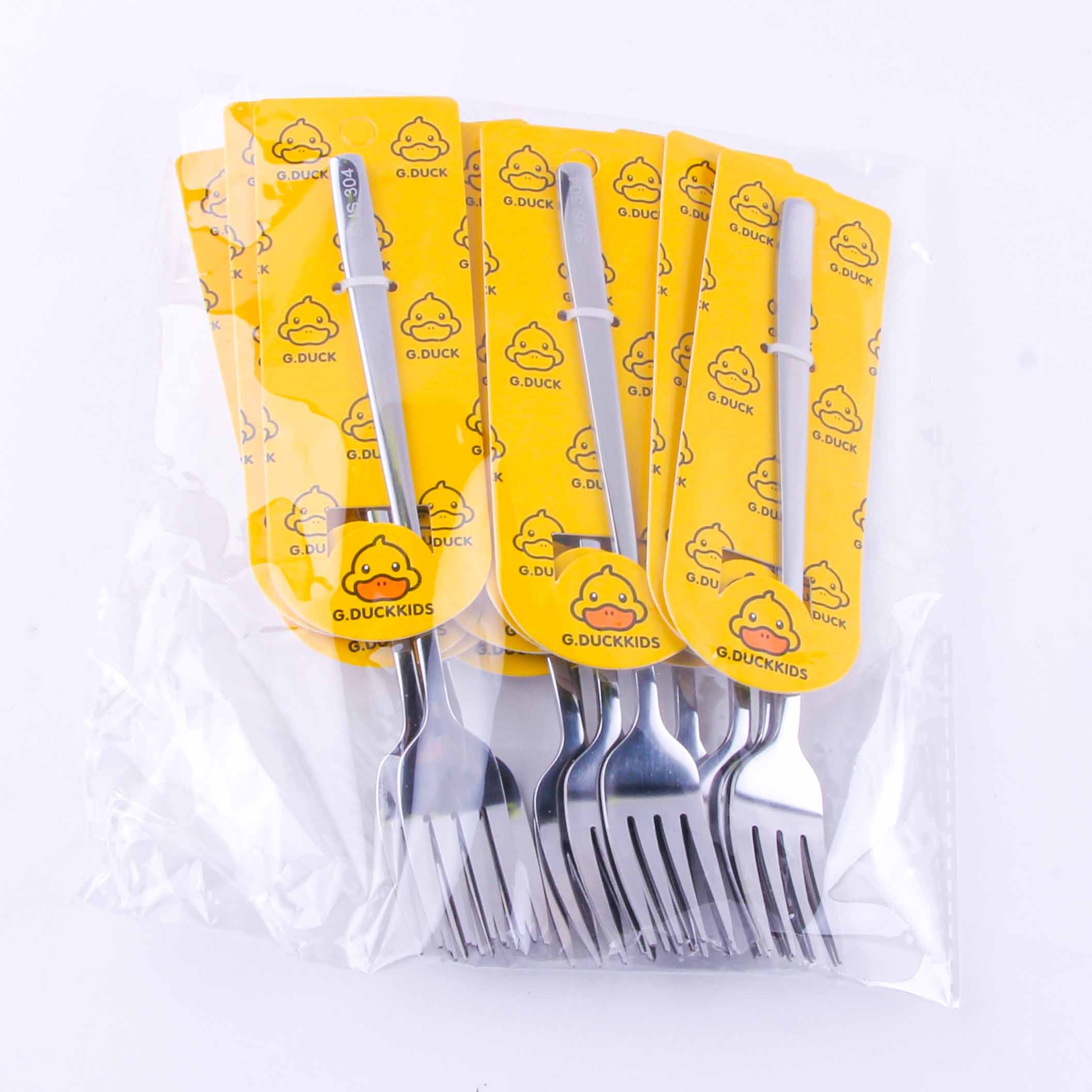 H04 Little Yellow Duck Korean-style Fork 4