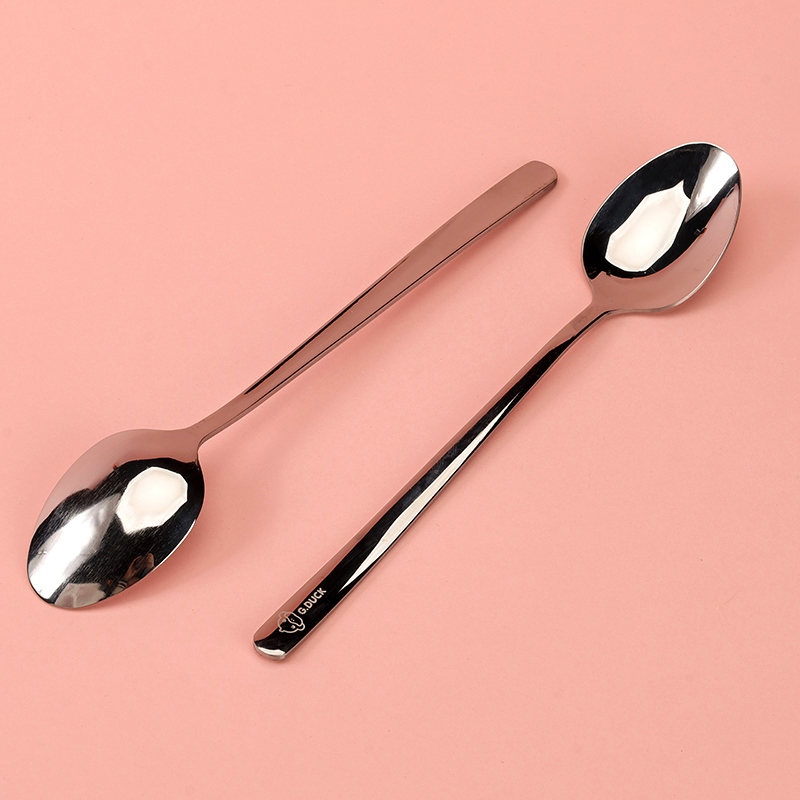 H03 Little Yellow Duck Korean-style Pointed Spoon 5