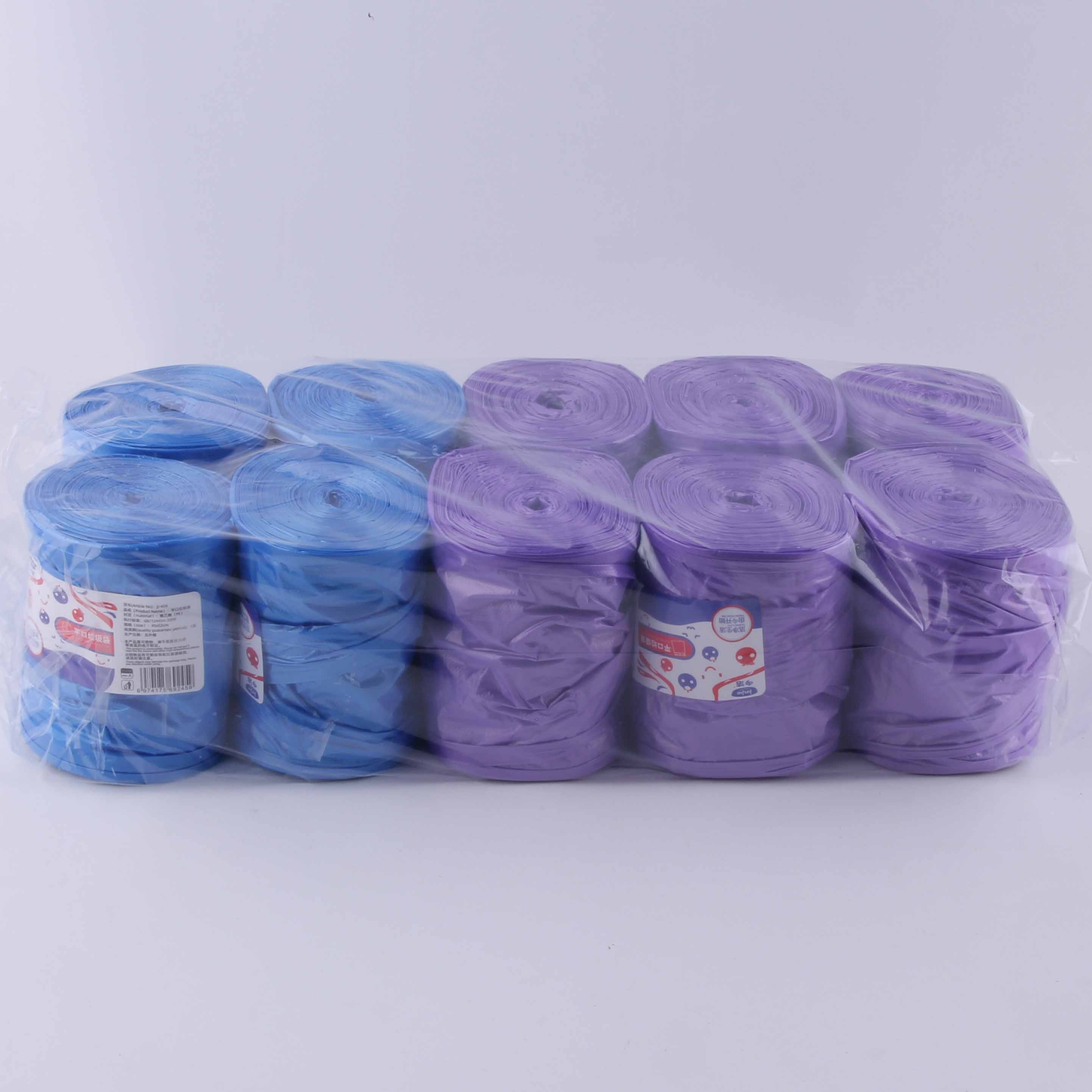 JJ-459 Extra Thick Mosca Plana Bolsa de Basura (Color) 4