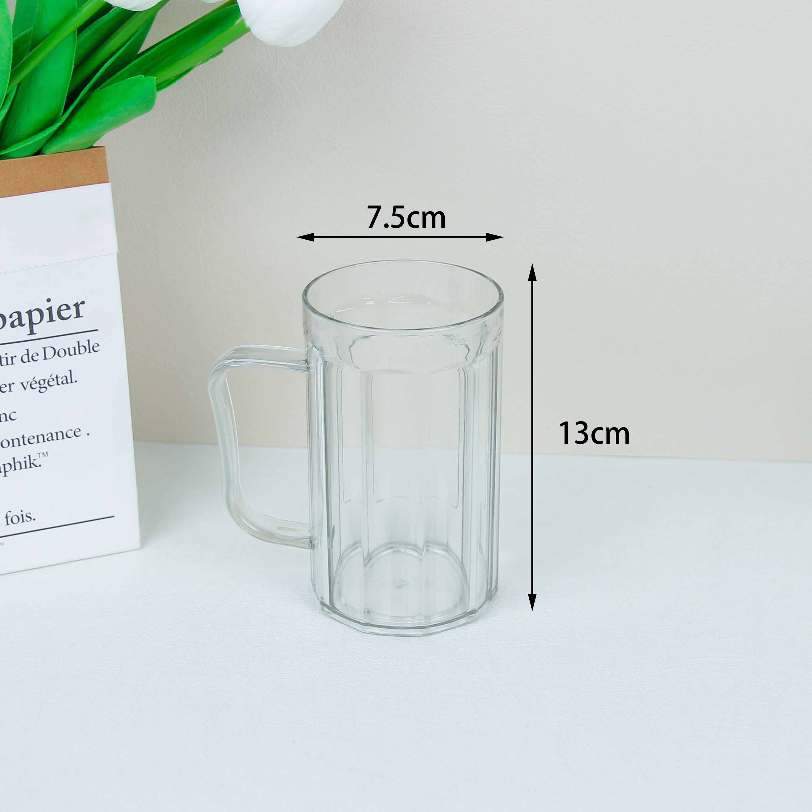 Mug de Cerveza de Plástico Transparente (120) 3