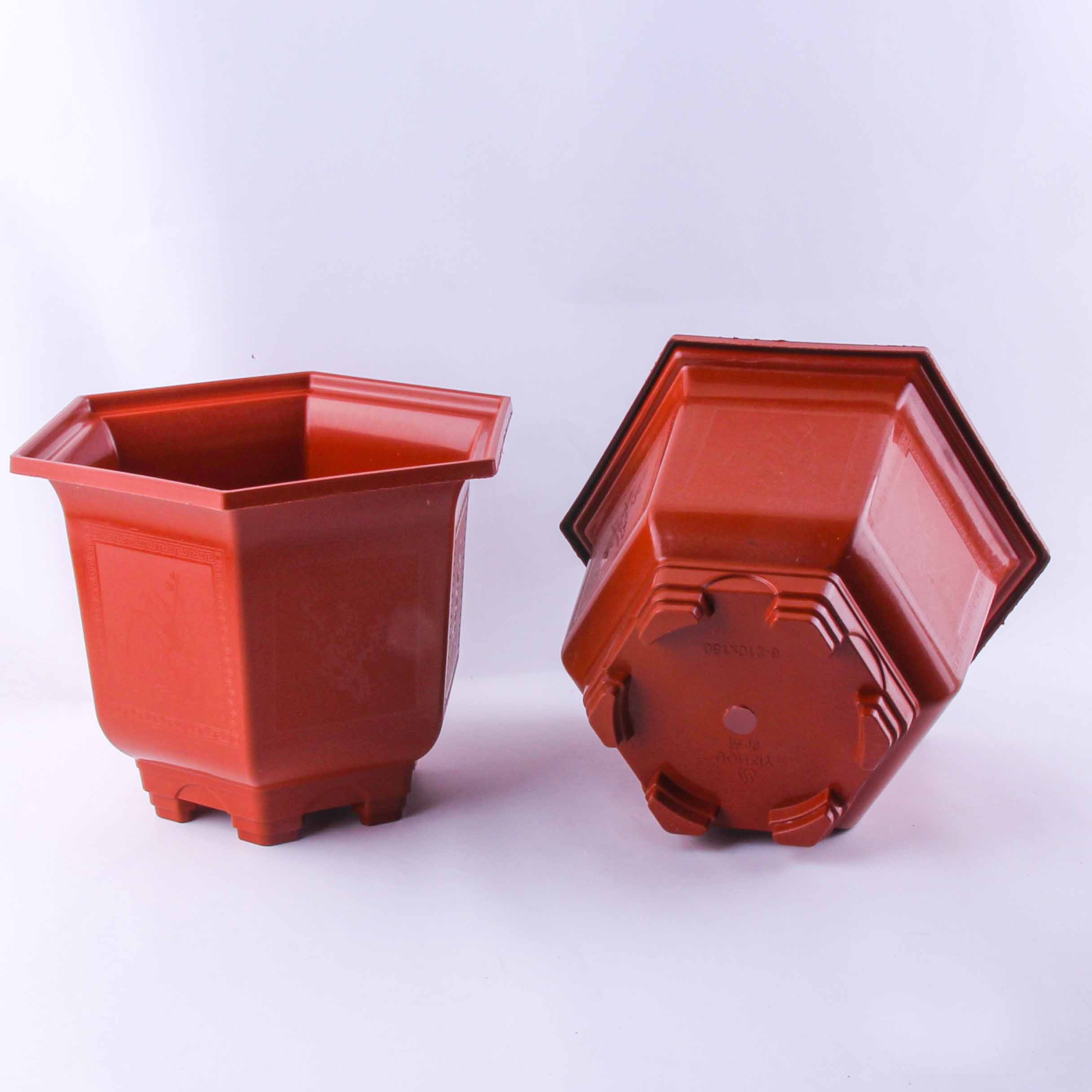6-210 Hexagonal Flowerpot 3