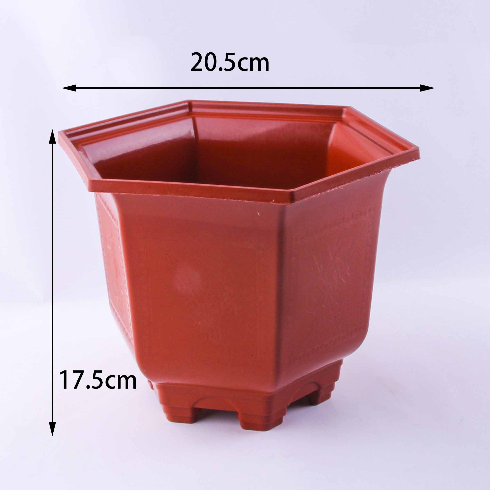6-210 Hexagonal Flowerpot 4