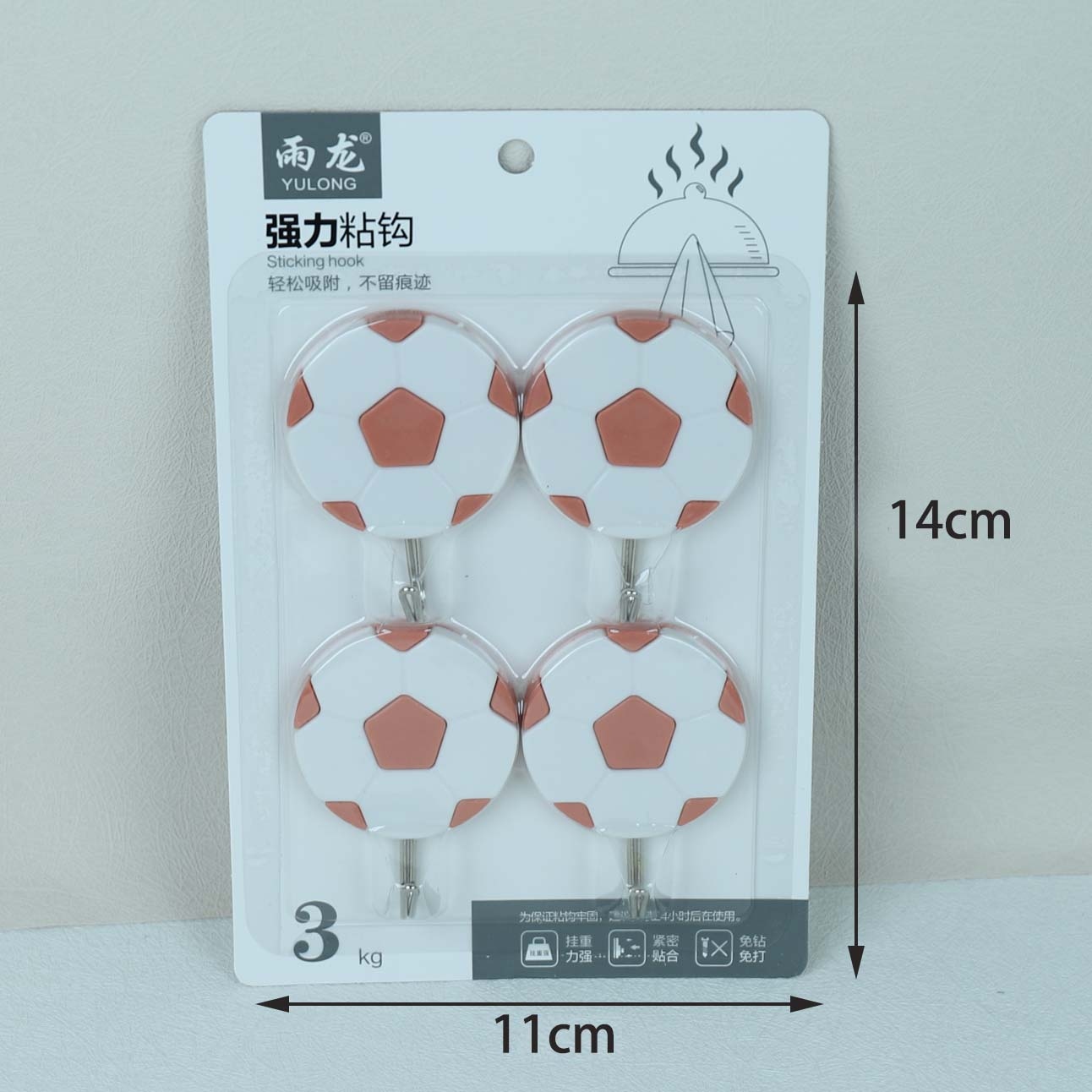 Yulong 5148 Cuatro Ganchos Pegajosos de Fútbol 3