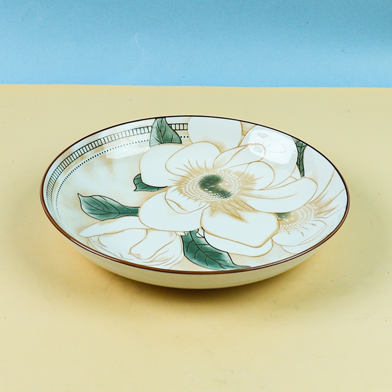 Nuevo Hueso China 8,3 Pulgadas de Placa de Frutas (Camellia) 4