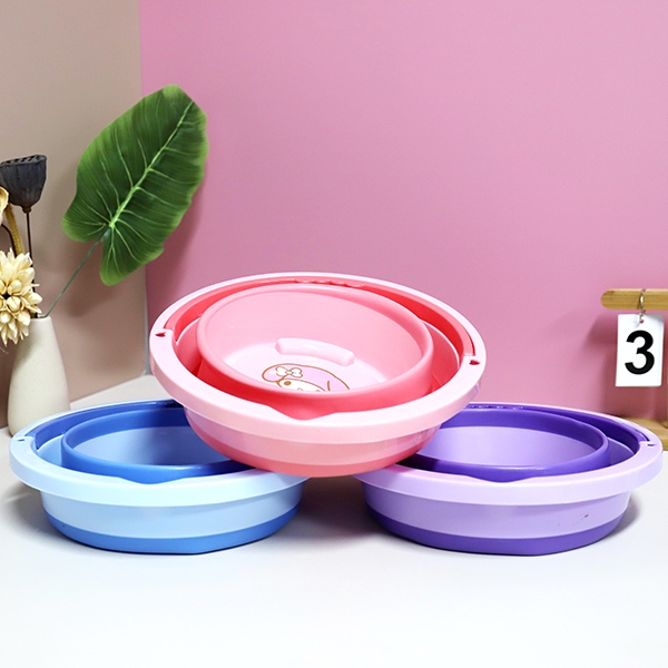 3373 Cubo Plegable Sanrio (Pequeño 6L) 4