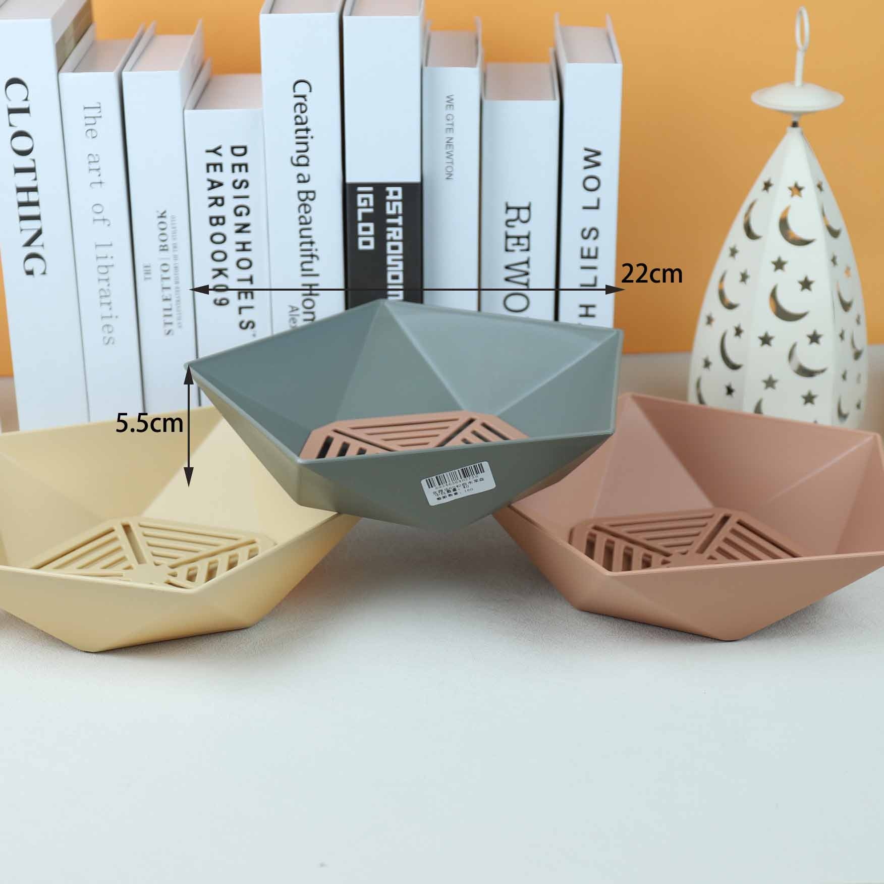 Yidele Drain Fruit Plate 6040 5