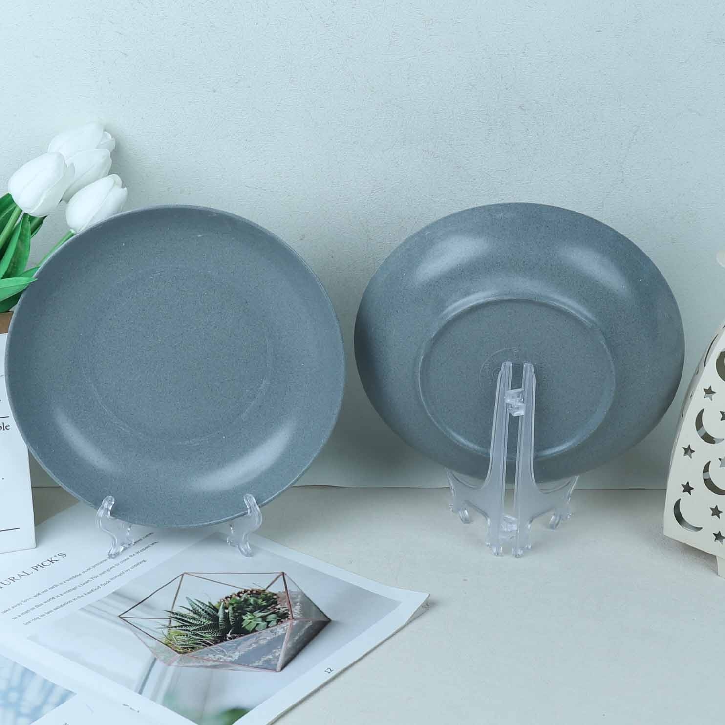 518-9 Faux Porcelain Round Plate