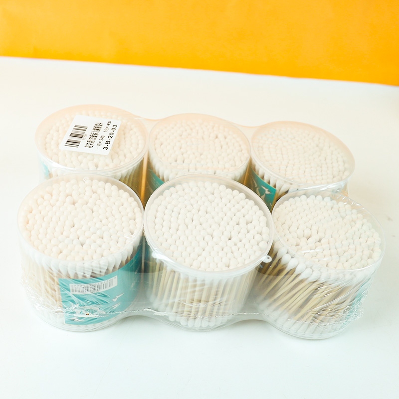 Huafuyu 183 Blue Label Large Round Cotton Swab a 4