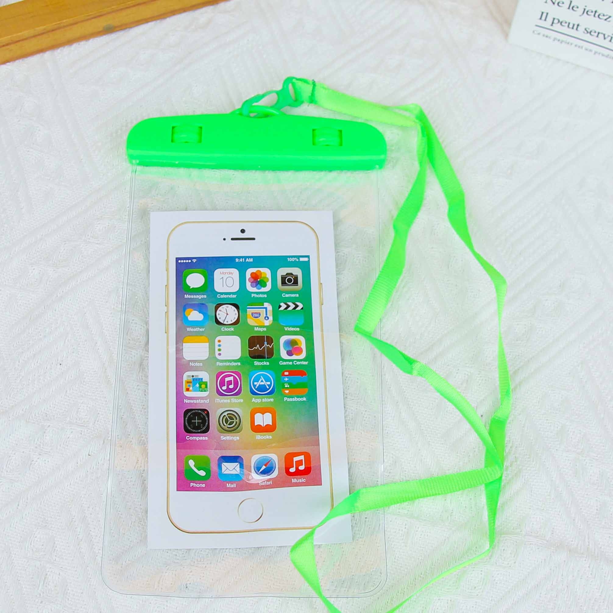 Nuevo Estilo Transparente Móvil Teléfono Impermeable Bolsa 3