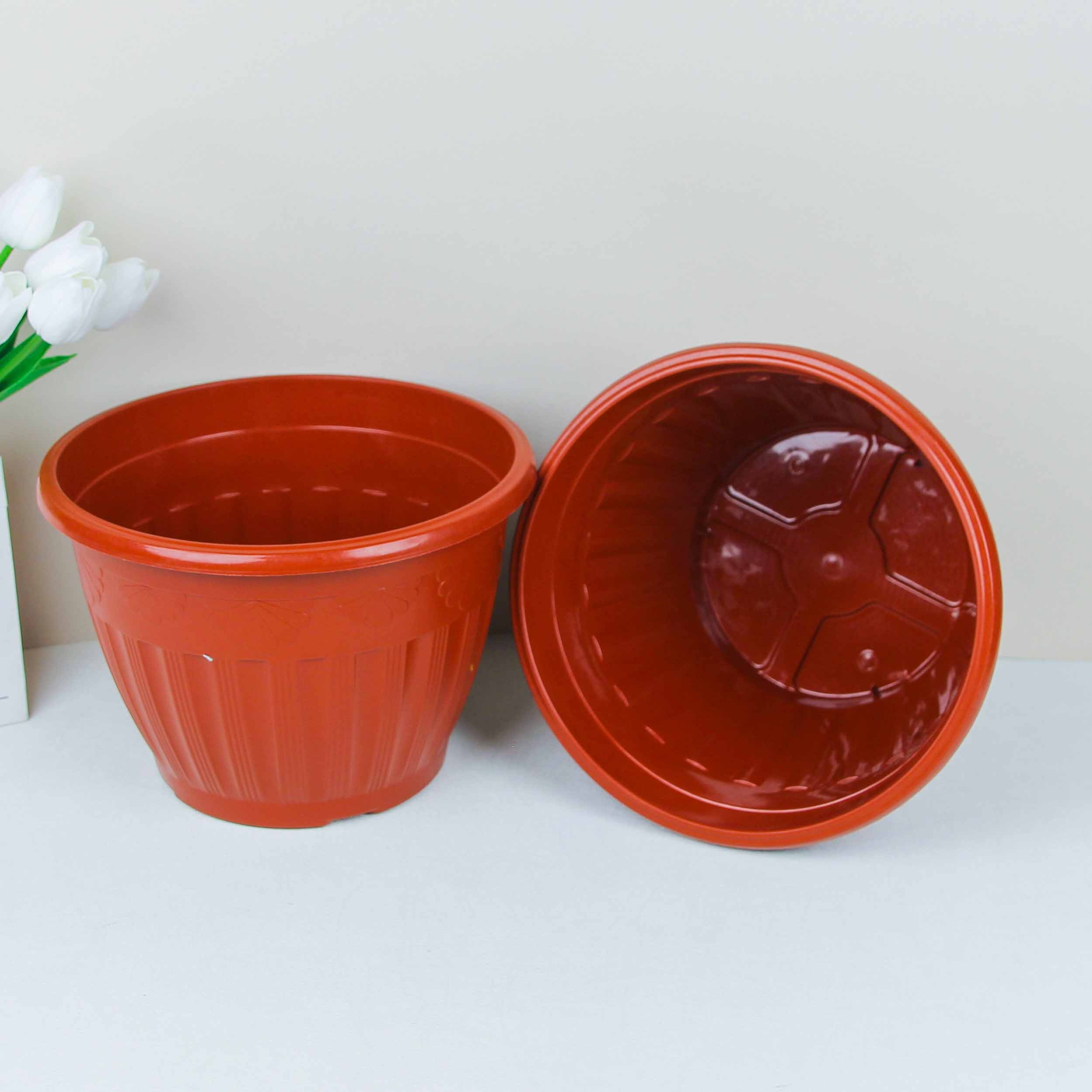 Mingzhu 303 Round Flower Pot (26*28) 2