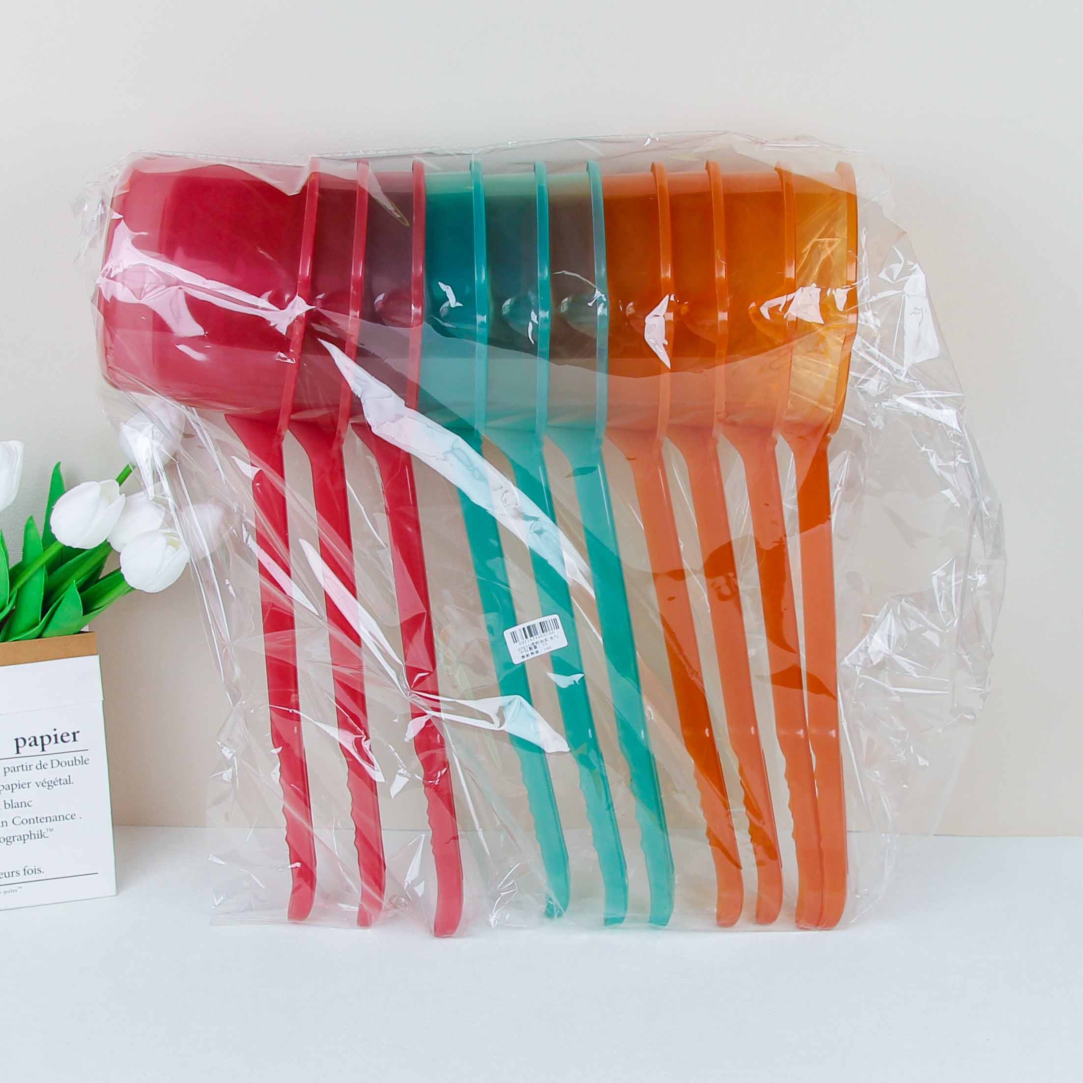 HT835 Transparent Extended Water Spoon 4