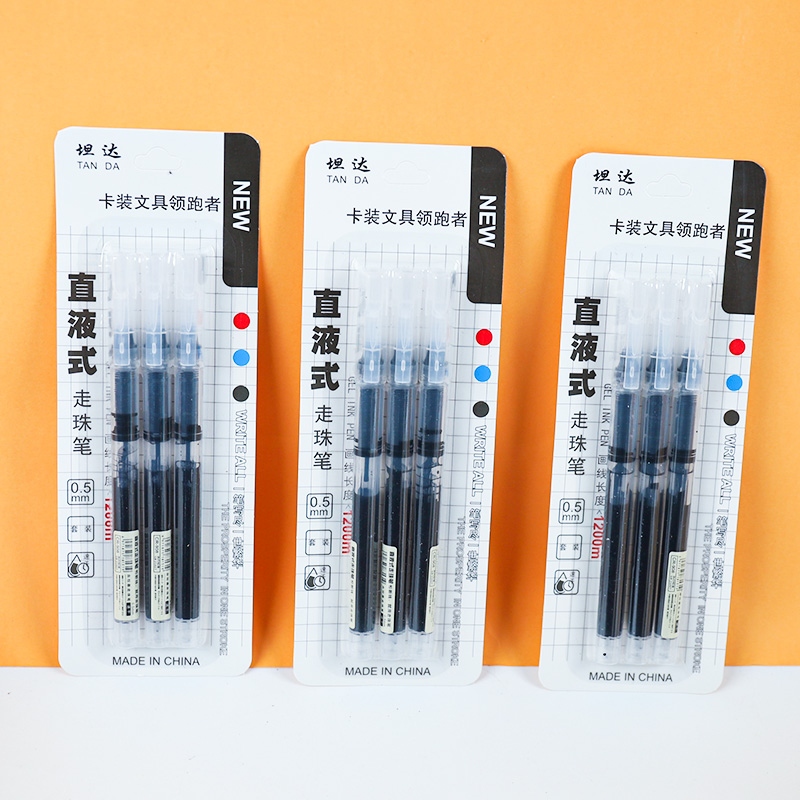 Tanda 3 Straight Liquid Roller Pen (0.5mm)