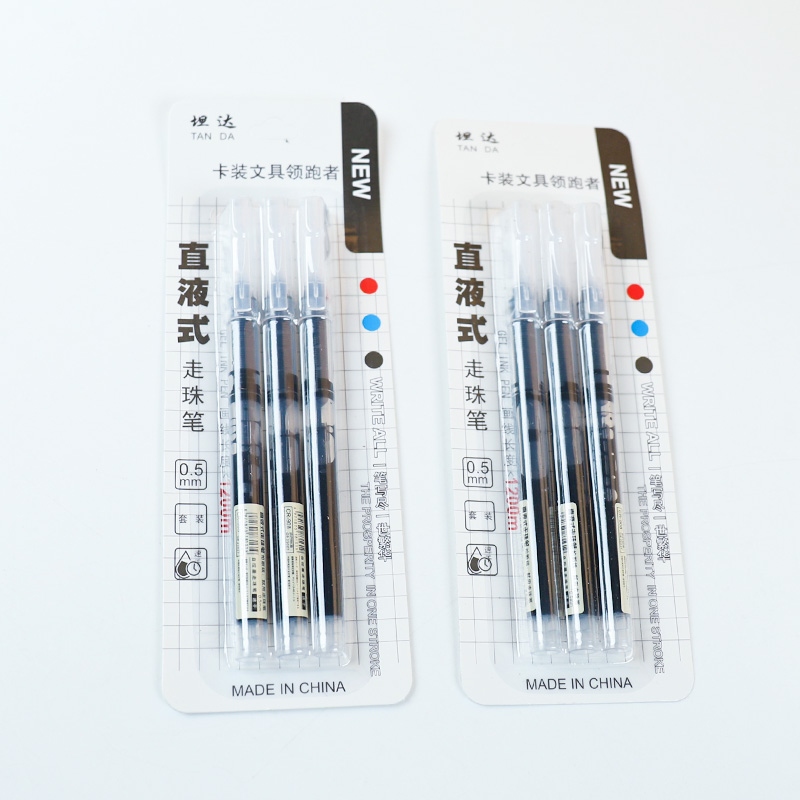 Tanda 3 Straight Liquid Roller Pen (0.5mm) 3