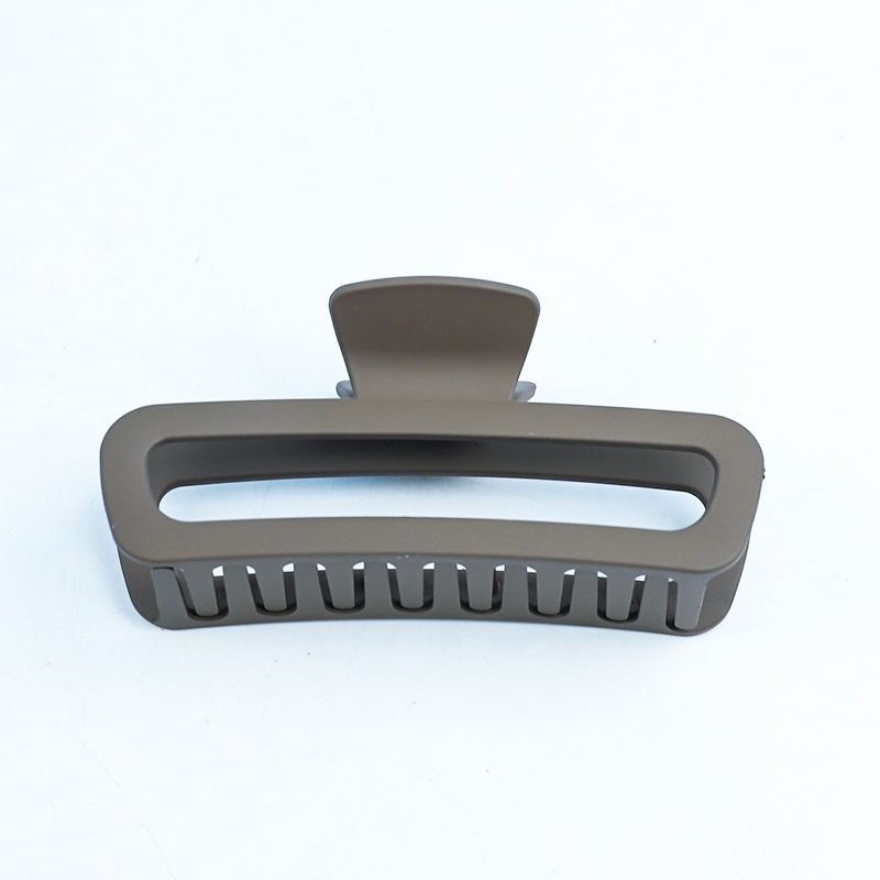 13cm Milk Tea Color Matte Claw Clip (Boxed) 3