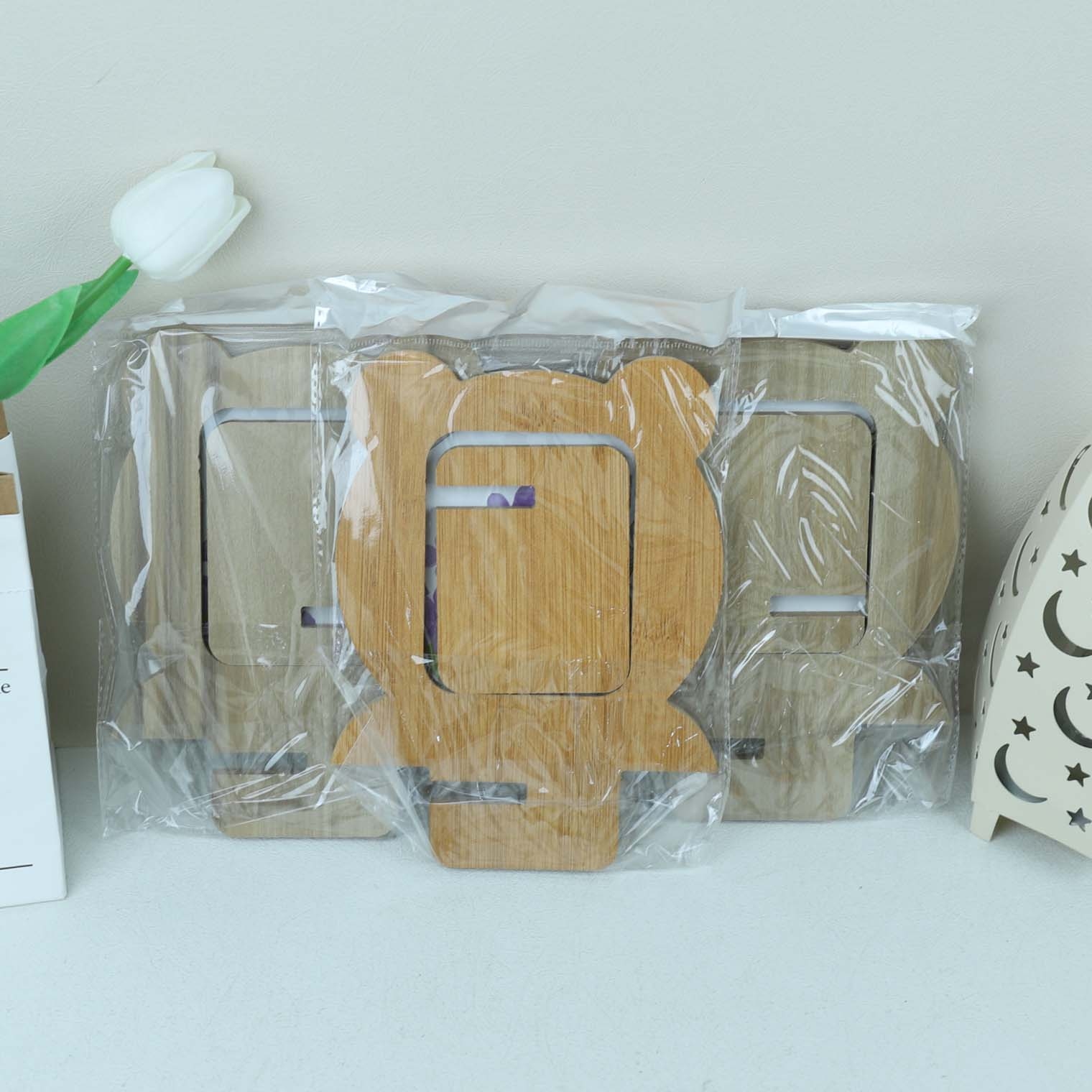 Wooden Assembled Little Bear Mirror (1) 3