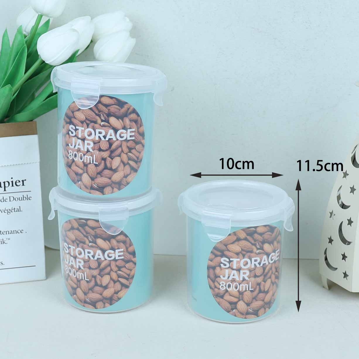 Yidele Small Sealed Storage Jar 8732 3