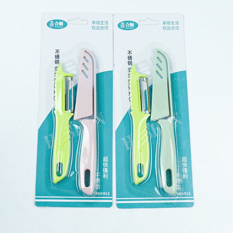 Heshun 912 Suction Card Peeling Cuchillo de Fruta 2