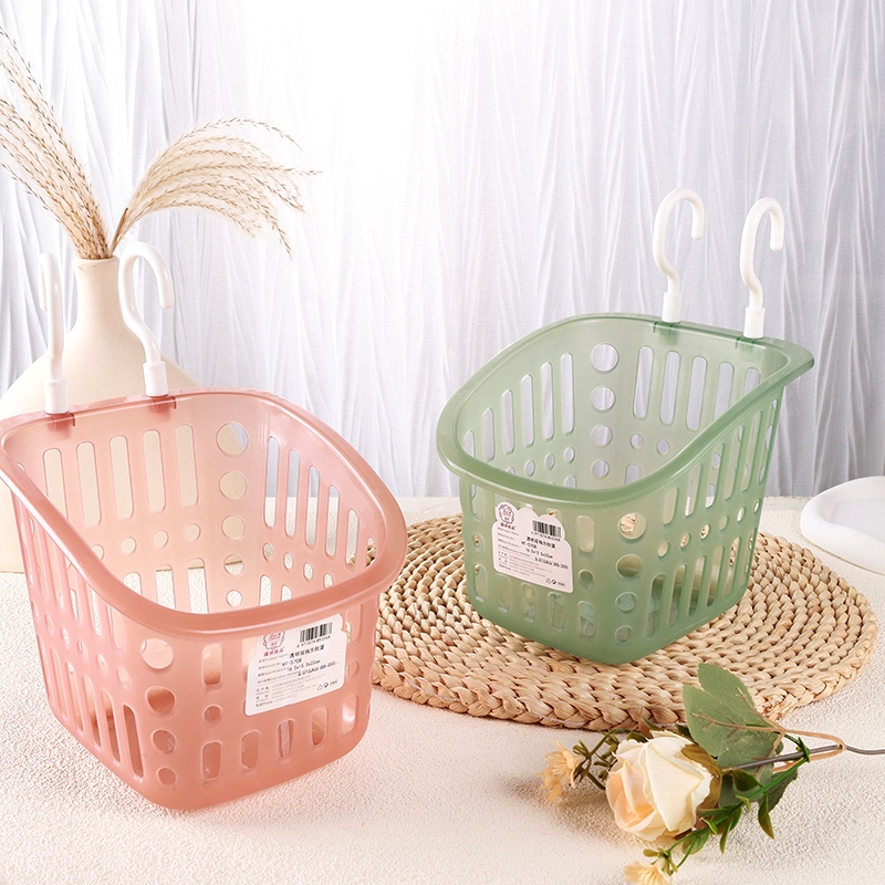 HT5708 Transparente Doble Ranura Colgante Cesta 3