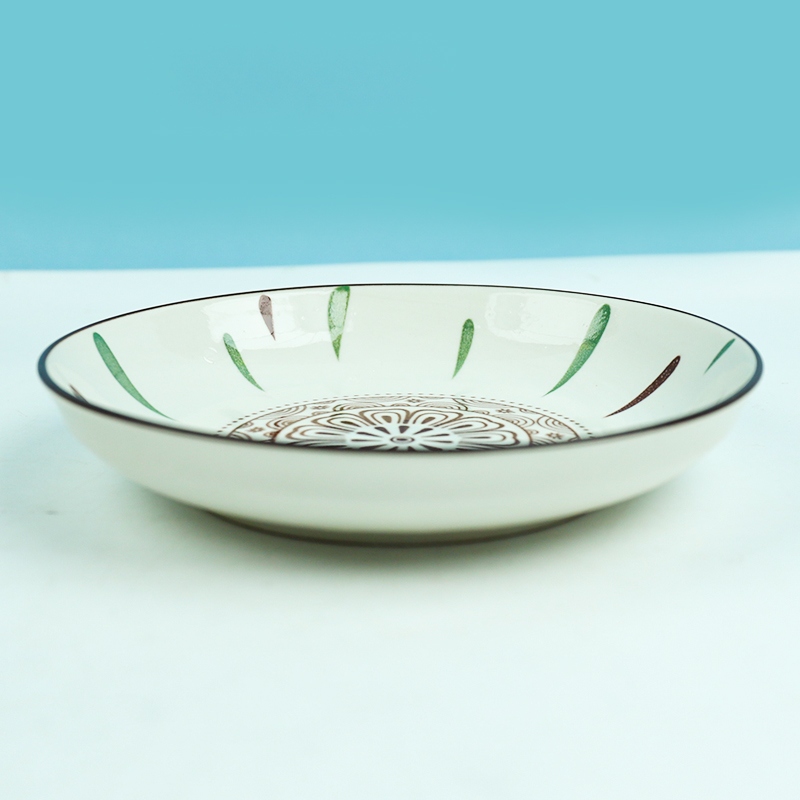 Placa de Arroz de 7 Pulgadas Impresa (Papel de Aleatoria, Productos Cualificados) 3