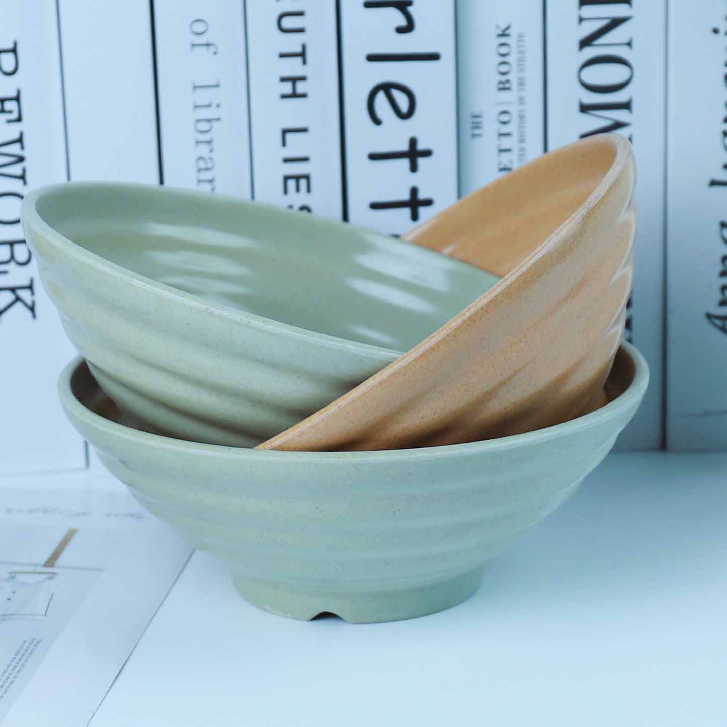 750 Faux Porcelain Spiral Bowl 3