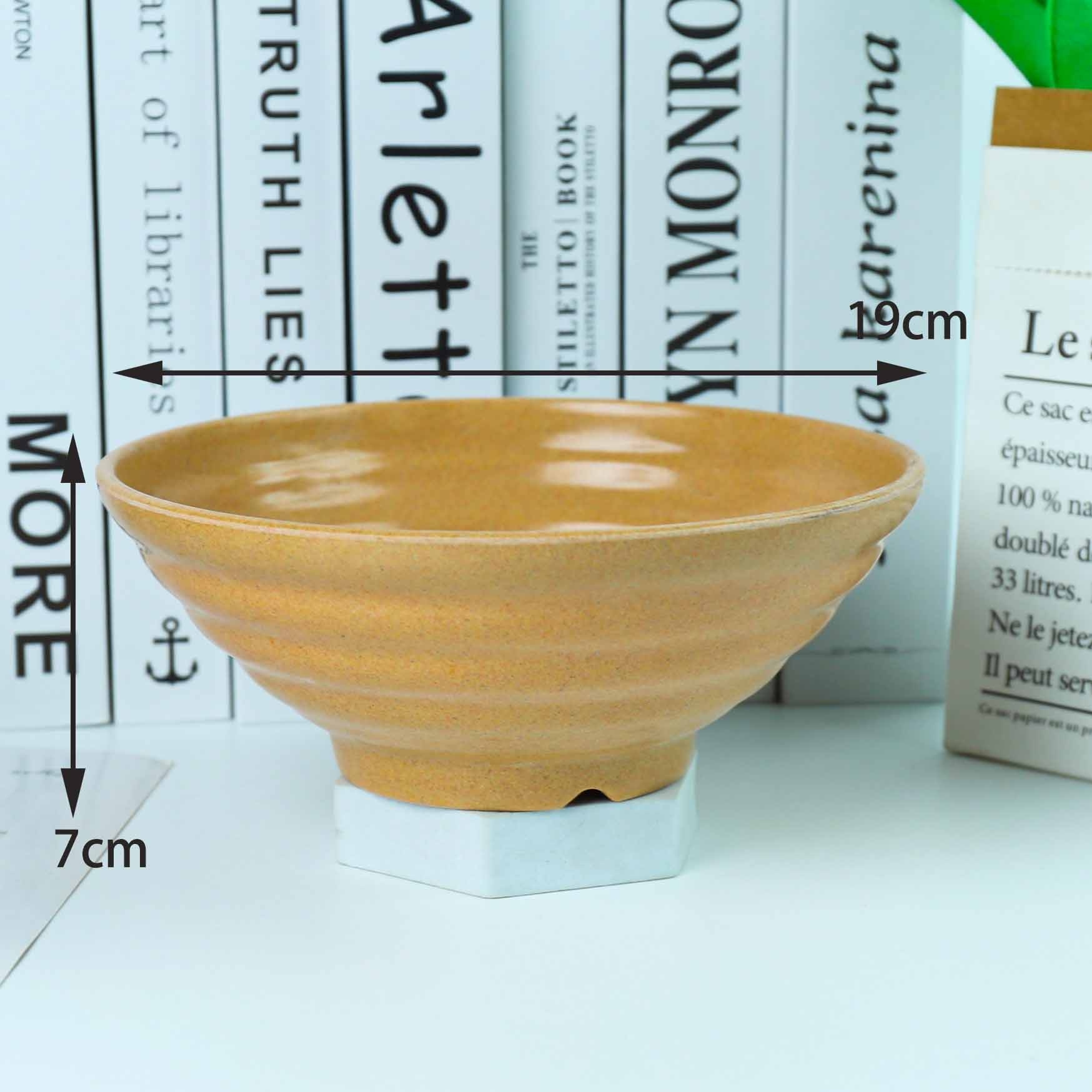 750 Faux Porcelain Spiral Bowl 4